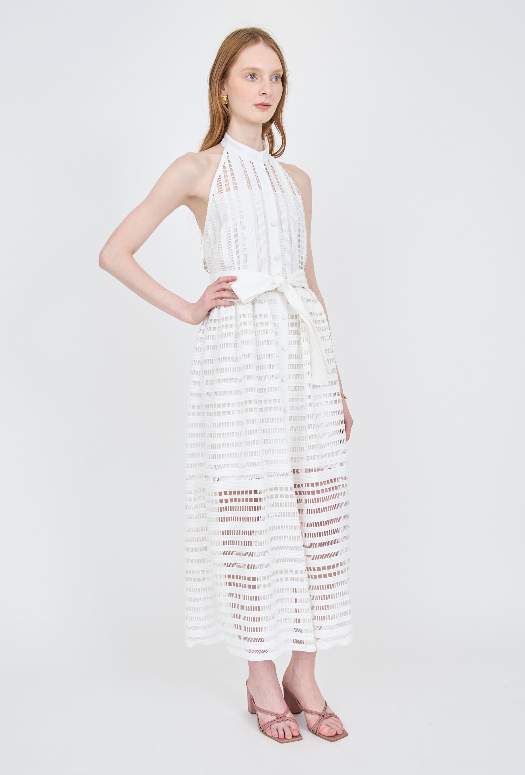 Phoebe Dress - White