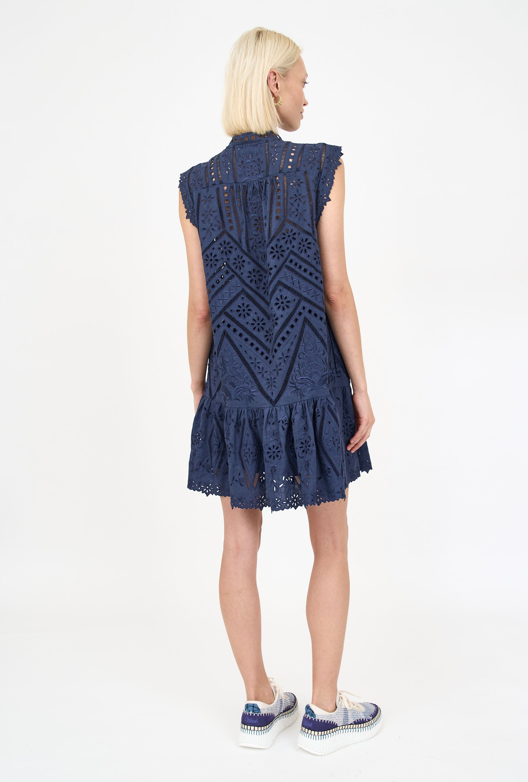 Lucie Dress - Navy