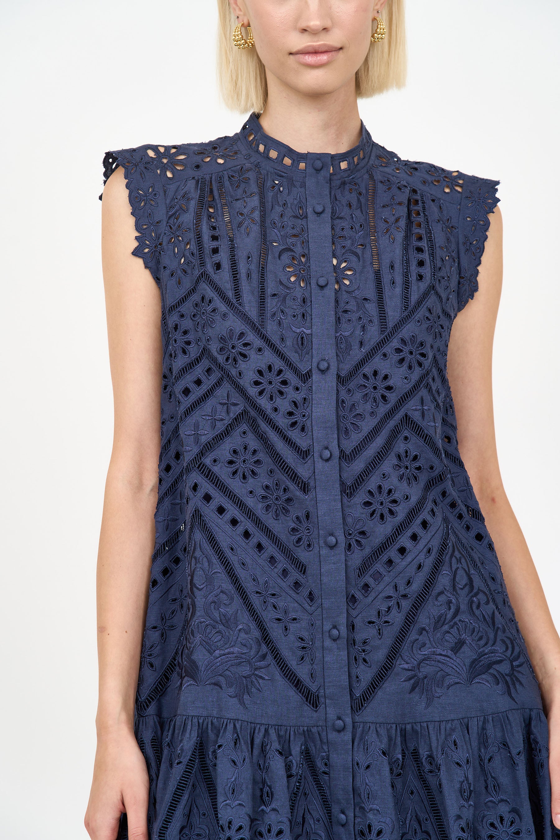 Lucie Dress - Navy