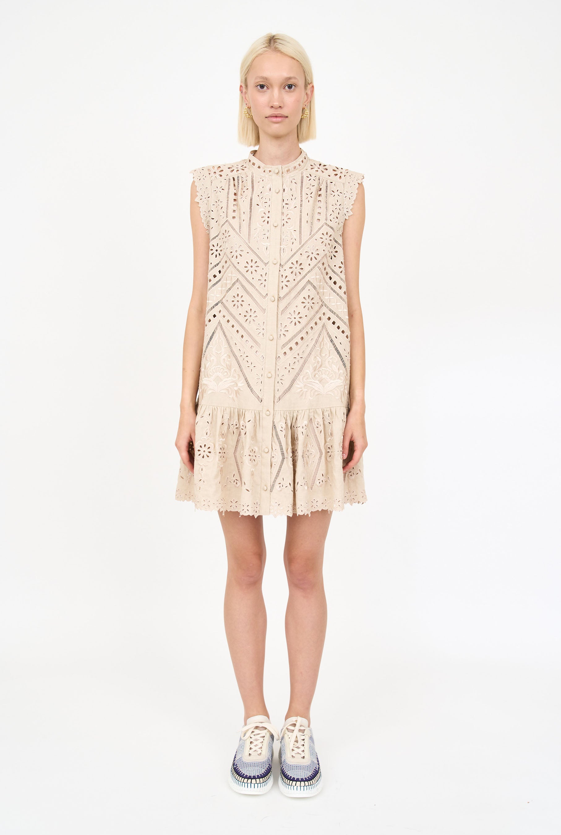 Lucie Dress - Tan