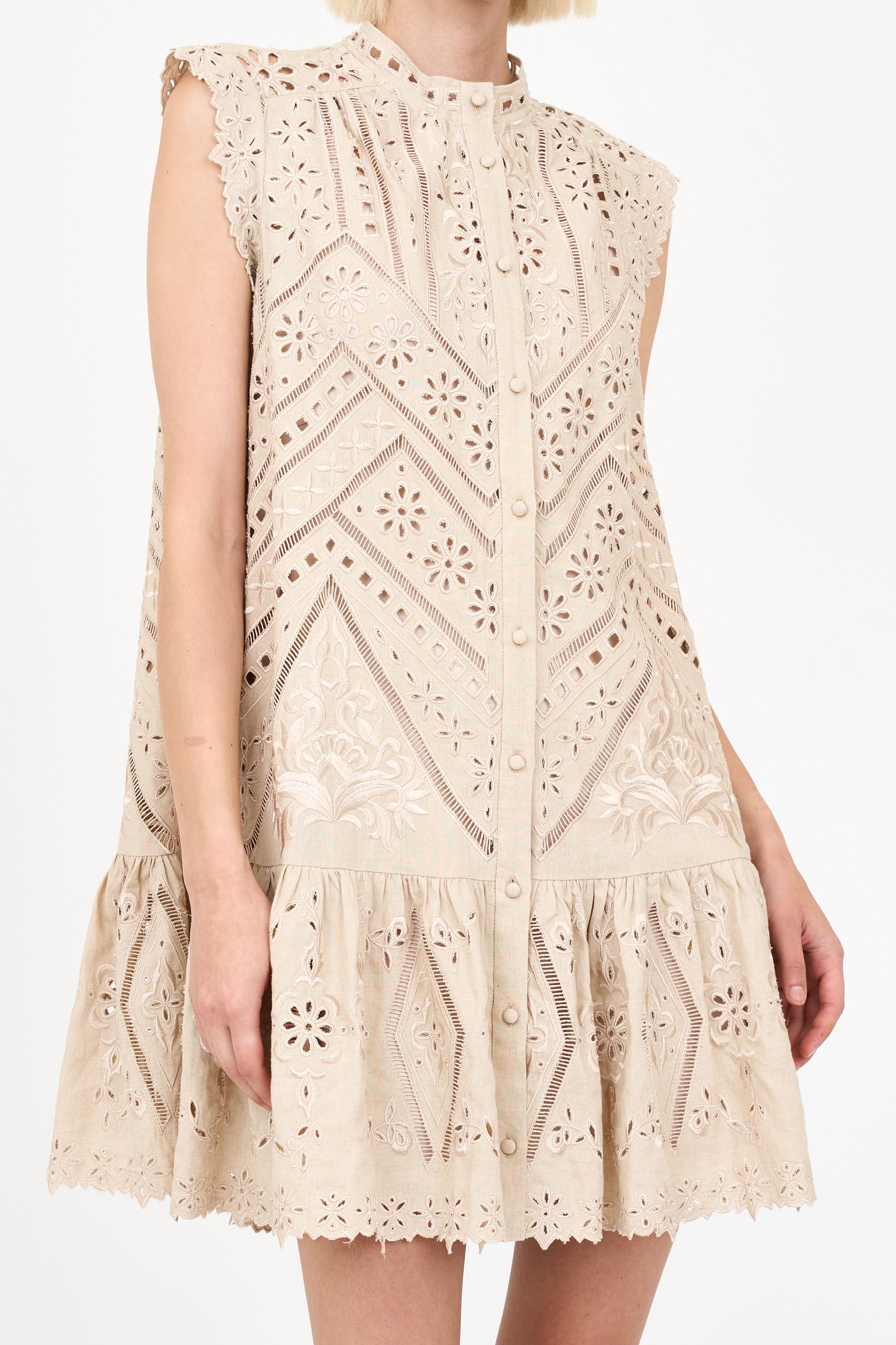 Lucie Dress - Tan