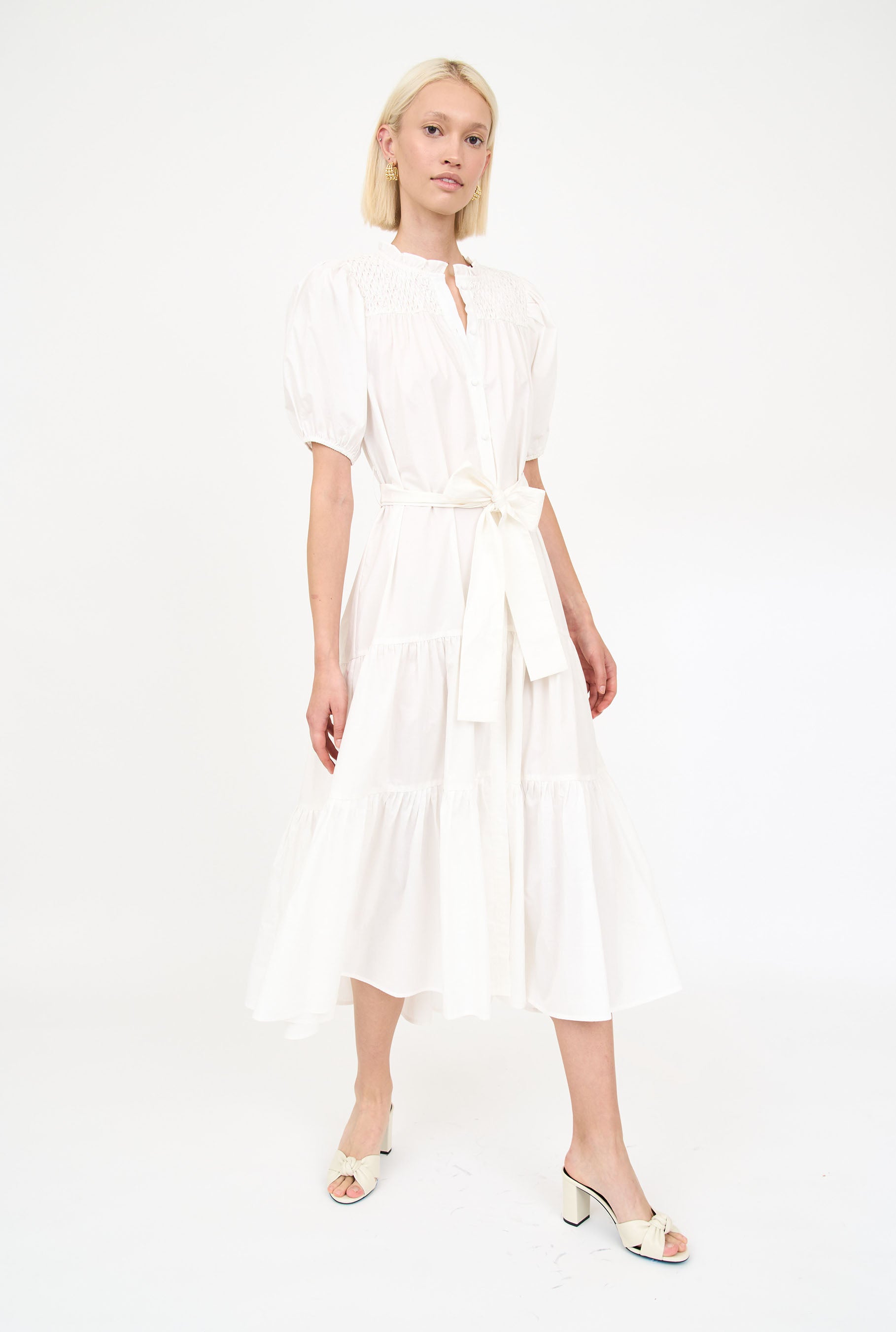 Eleanor Dress - White