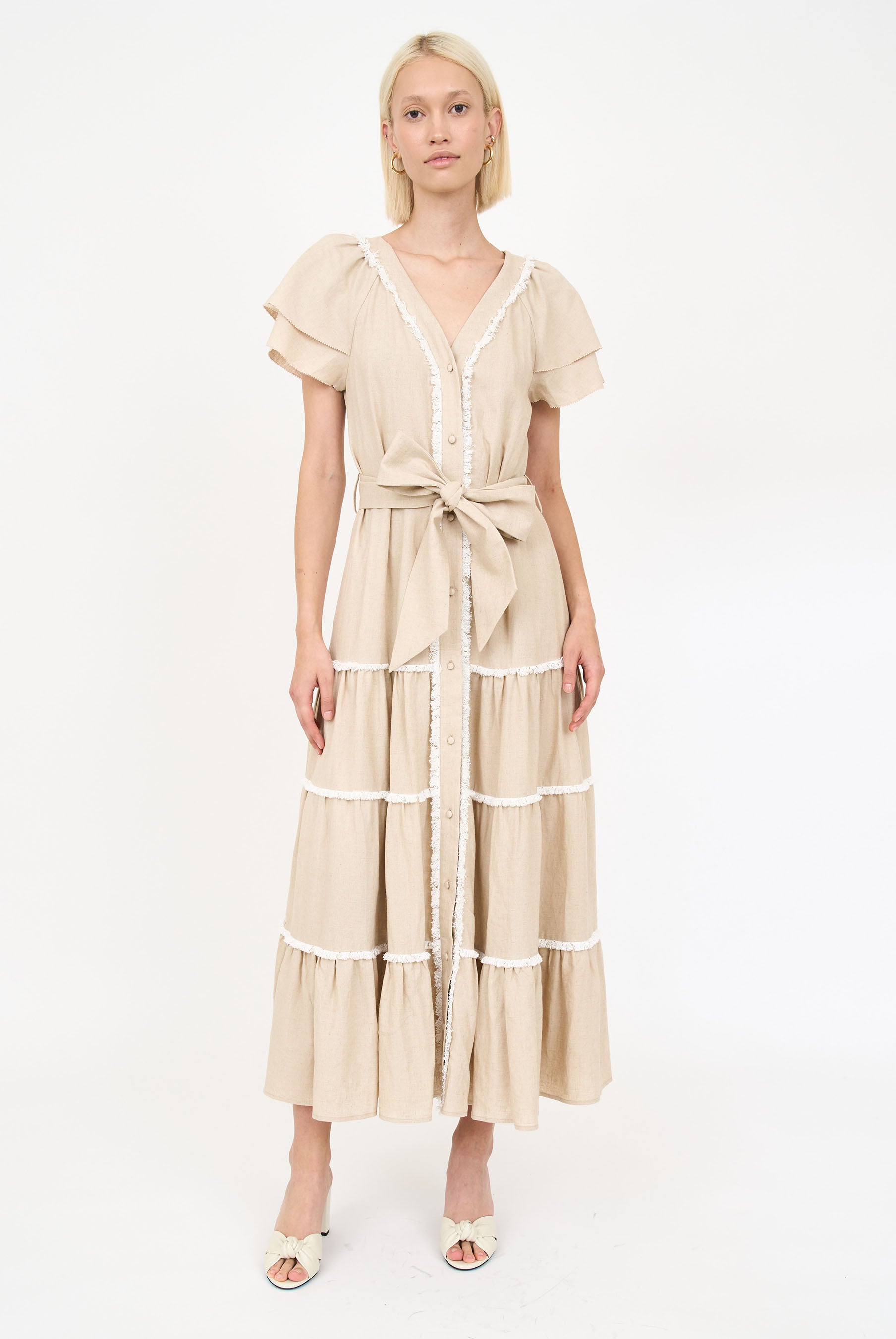 Perry Dress - Tan