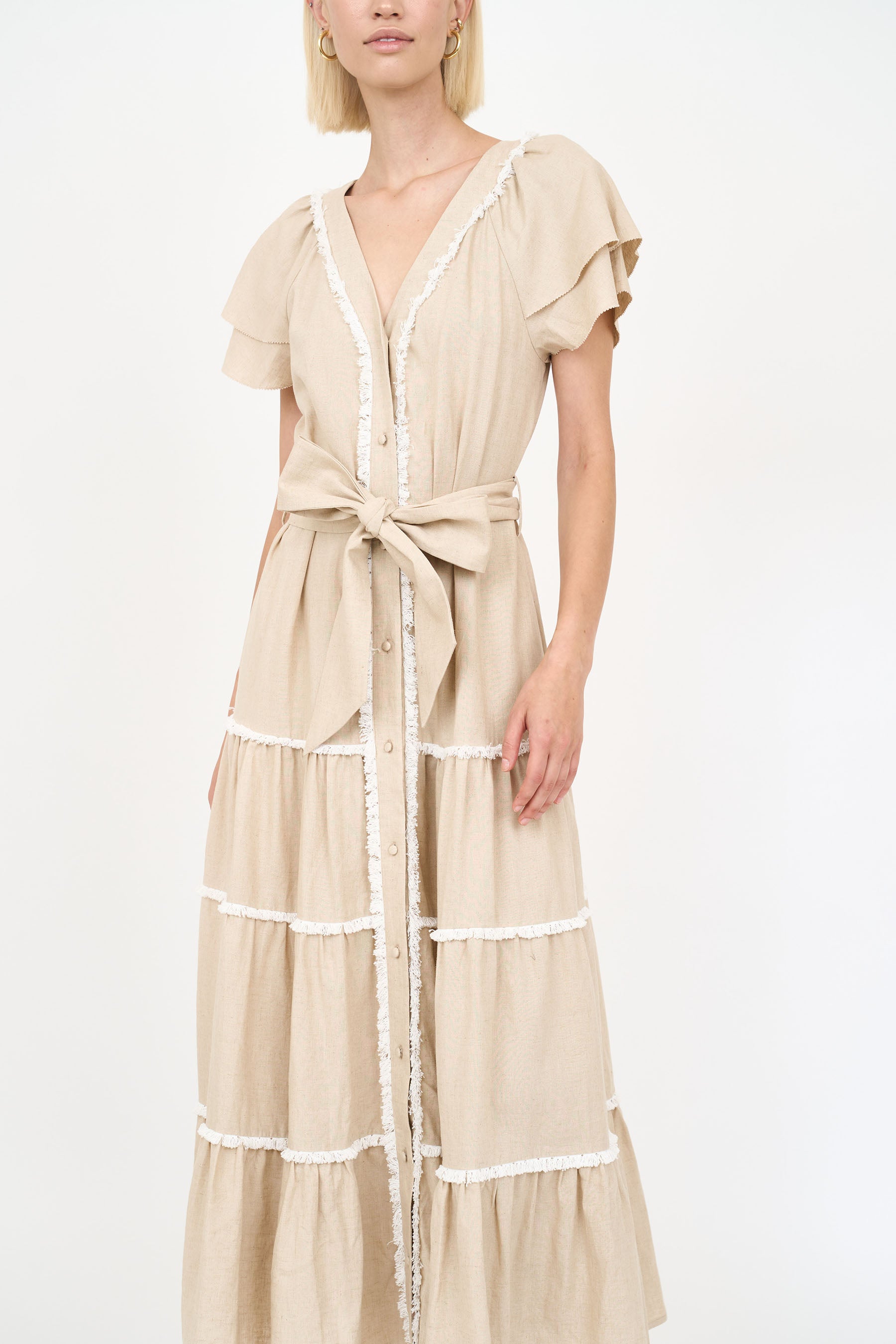 Perry Dress - Tan
