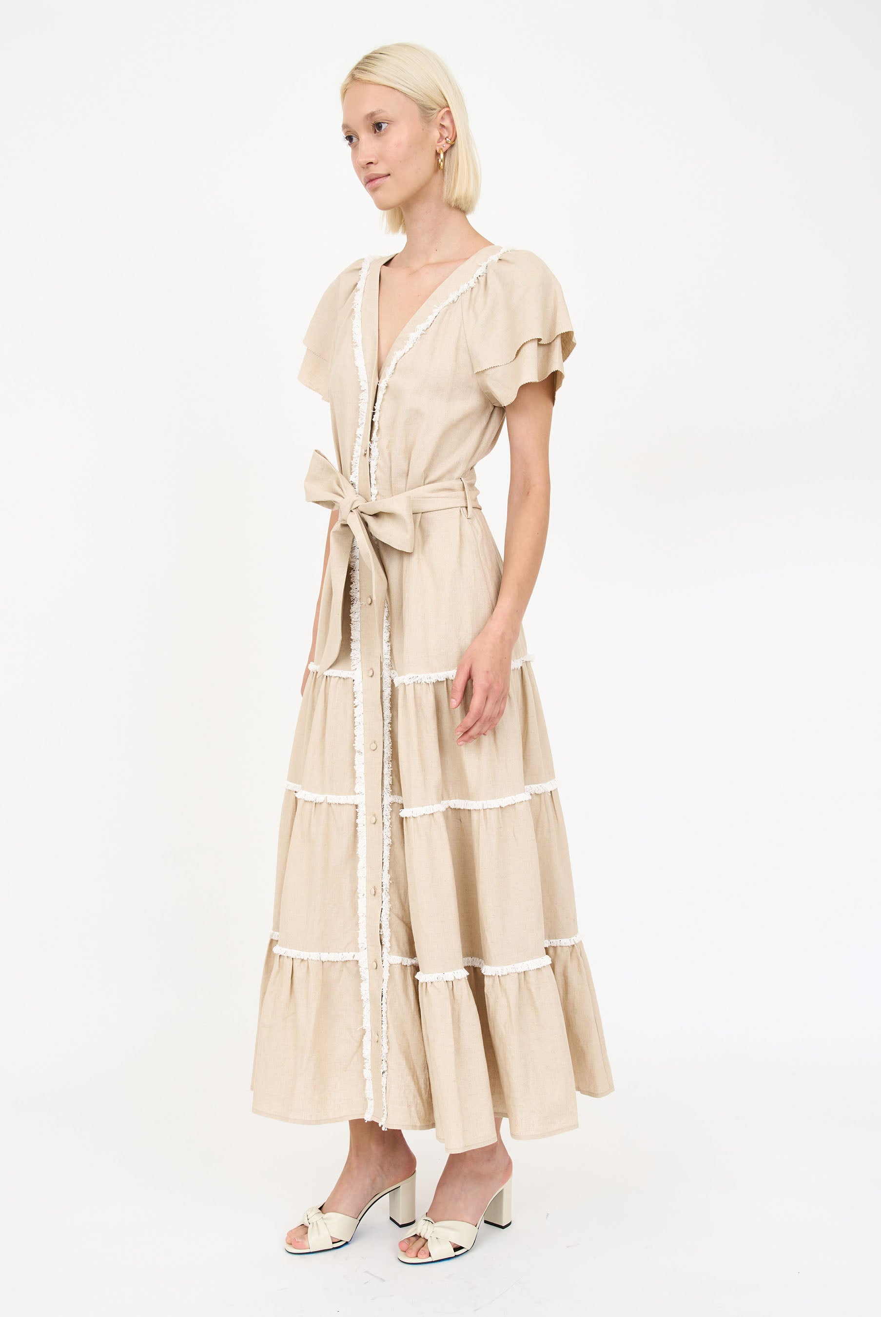Perry Dress - Tan