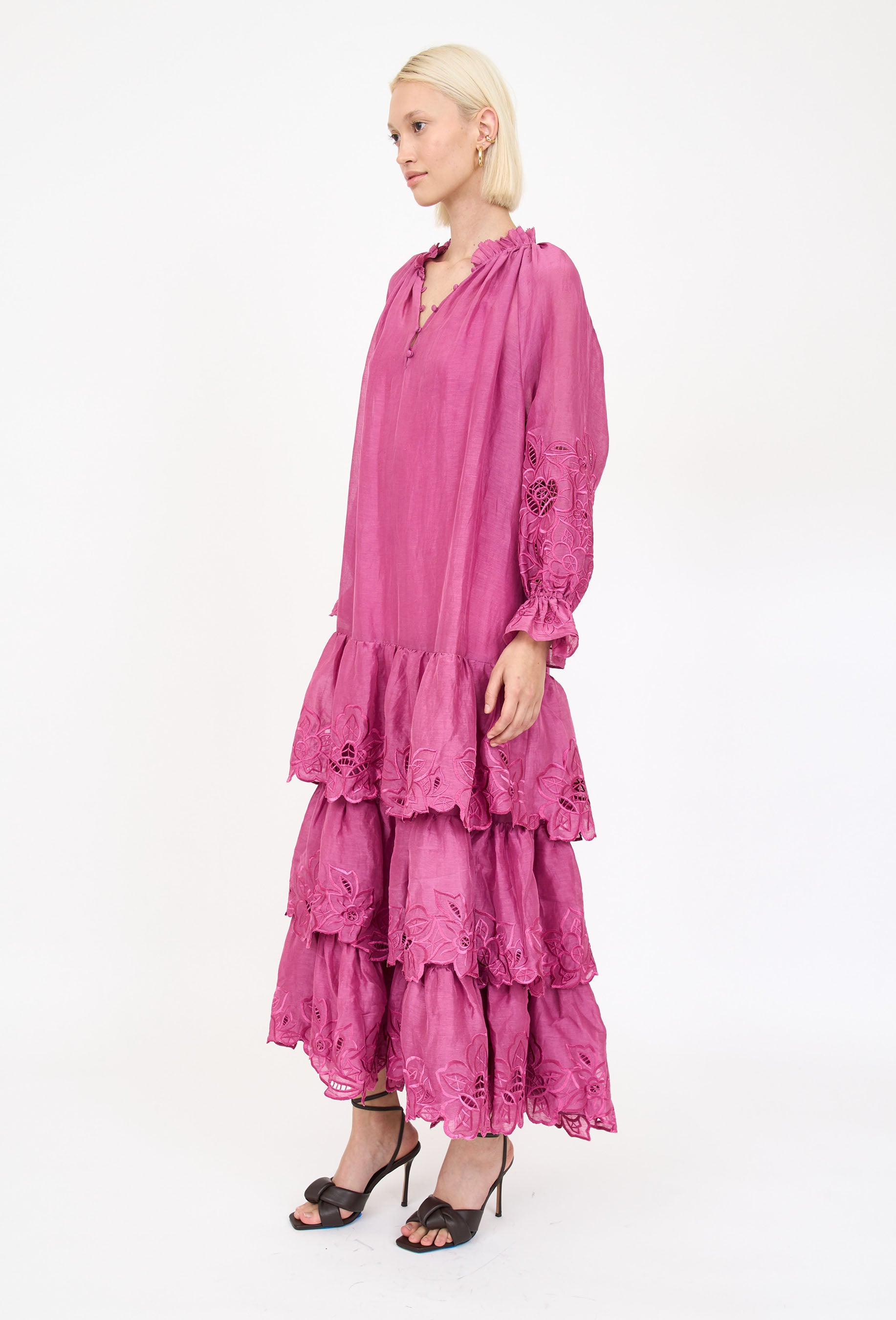 Tamar Dress - Fuchsia