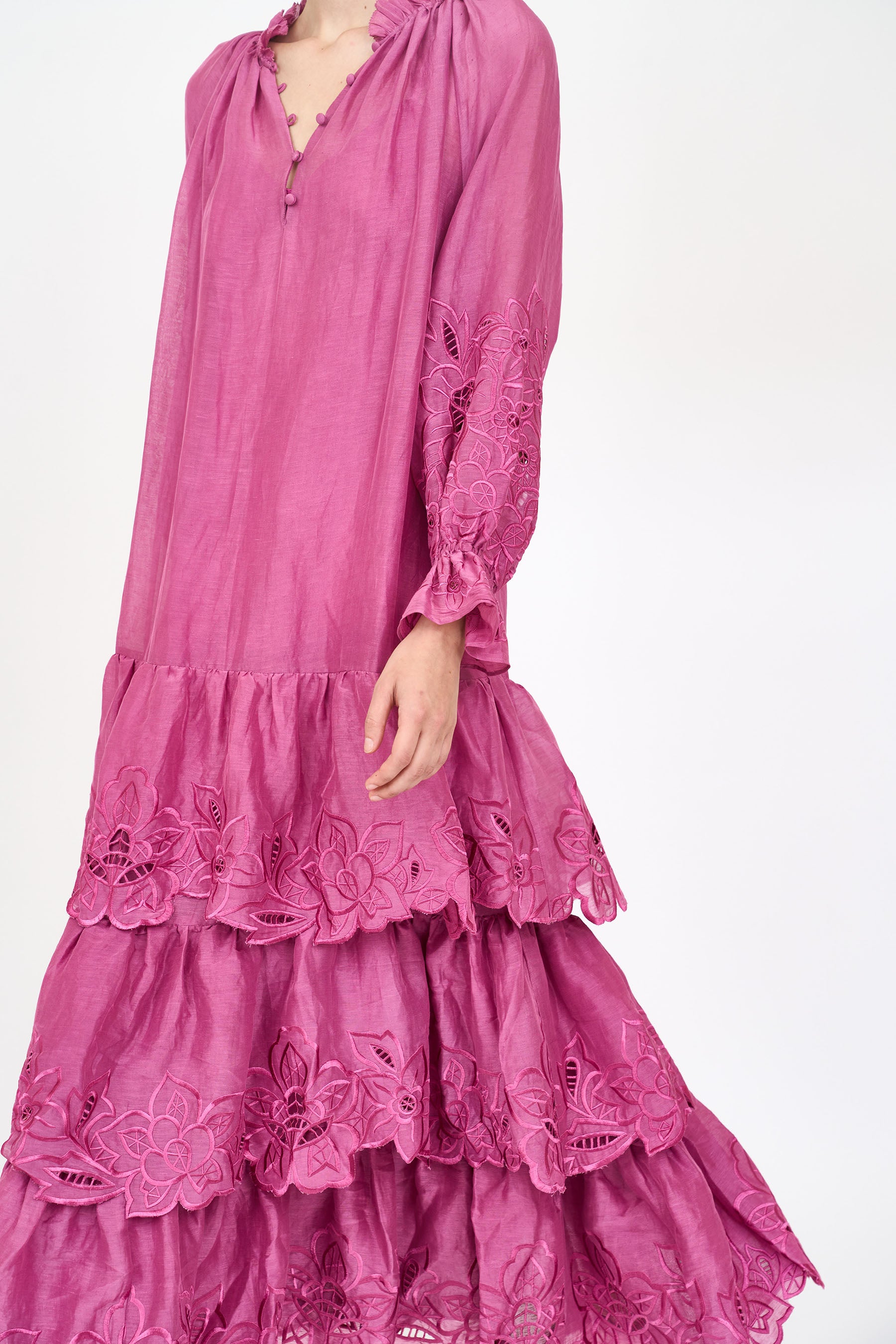 Tamar Dress - Fuchsia