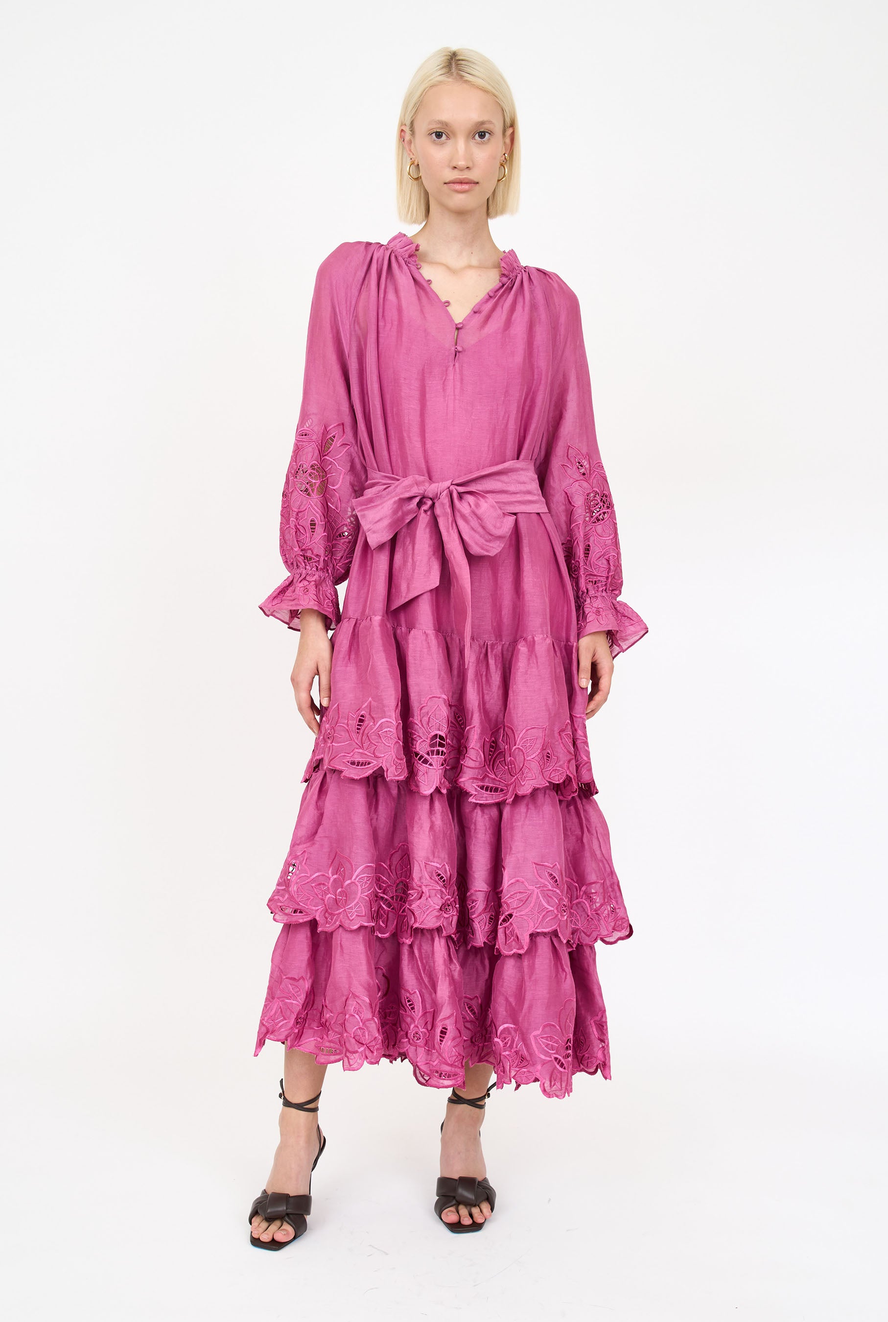 Tamar Dress - Fuchsia