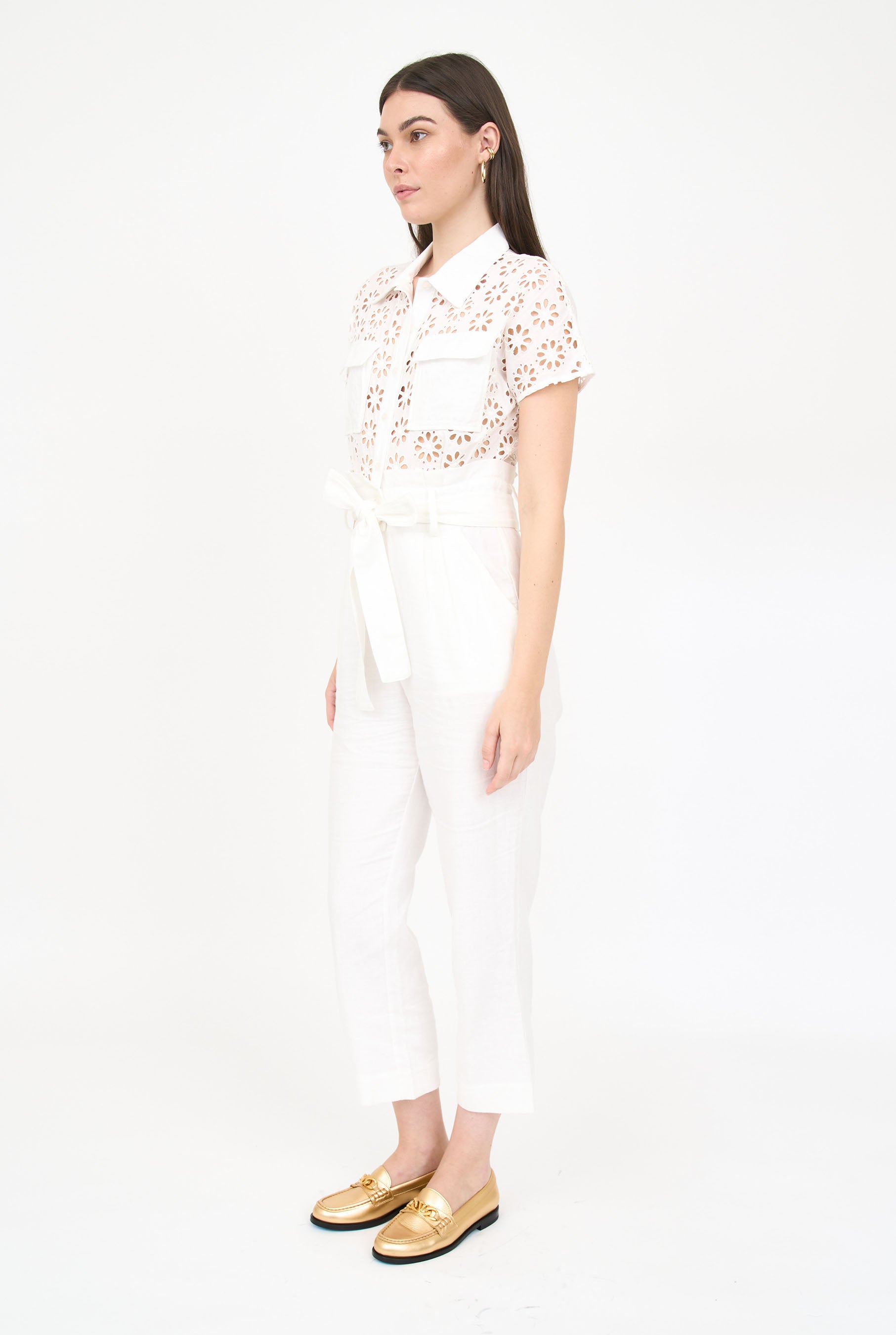 Chase Jumpsuit - White