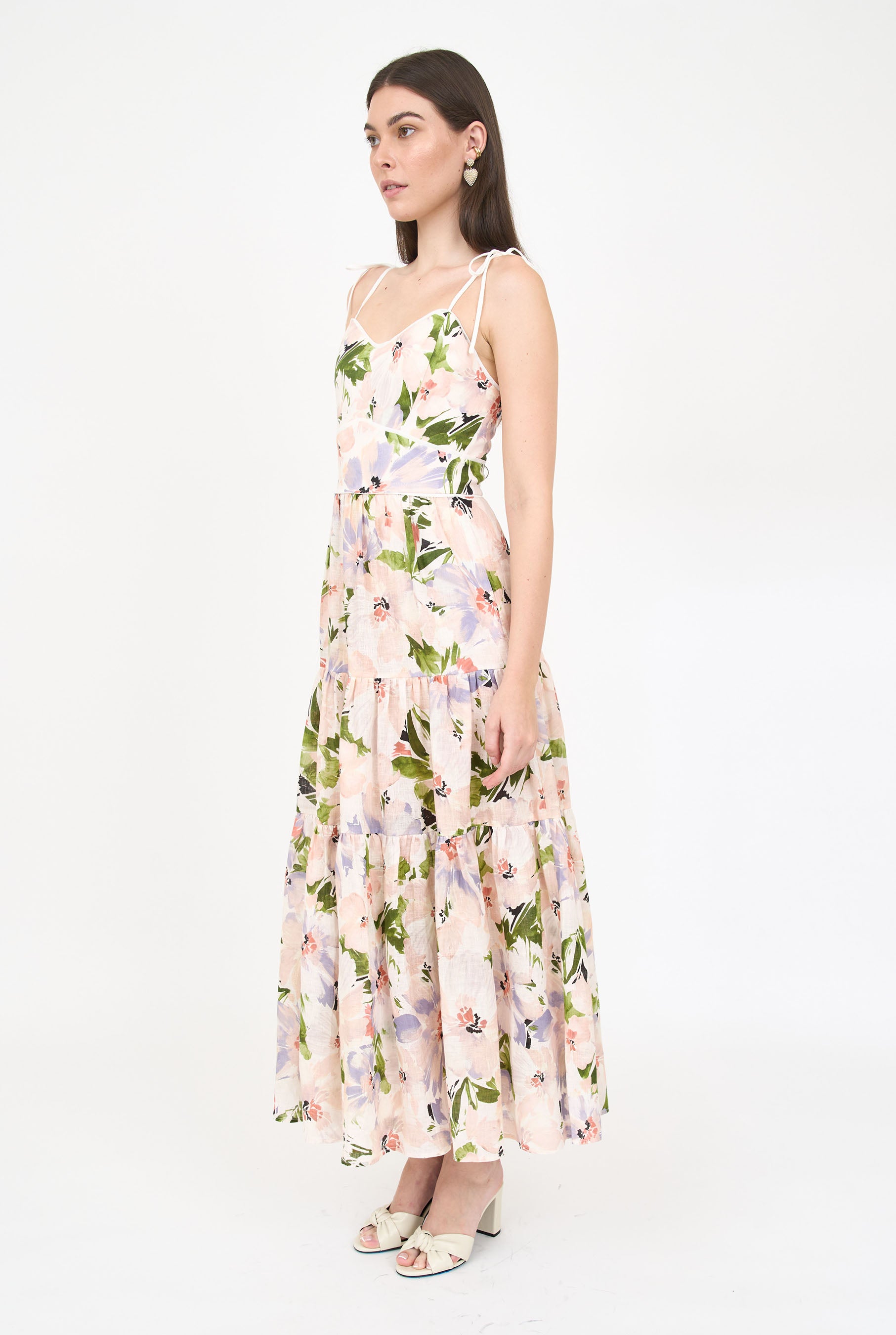 Saphina Dress- Lilac Floral