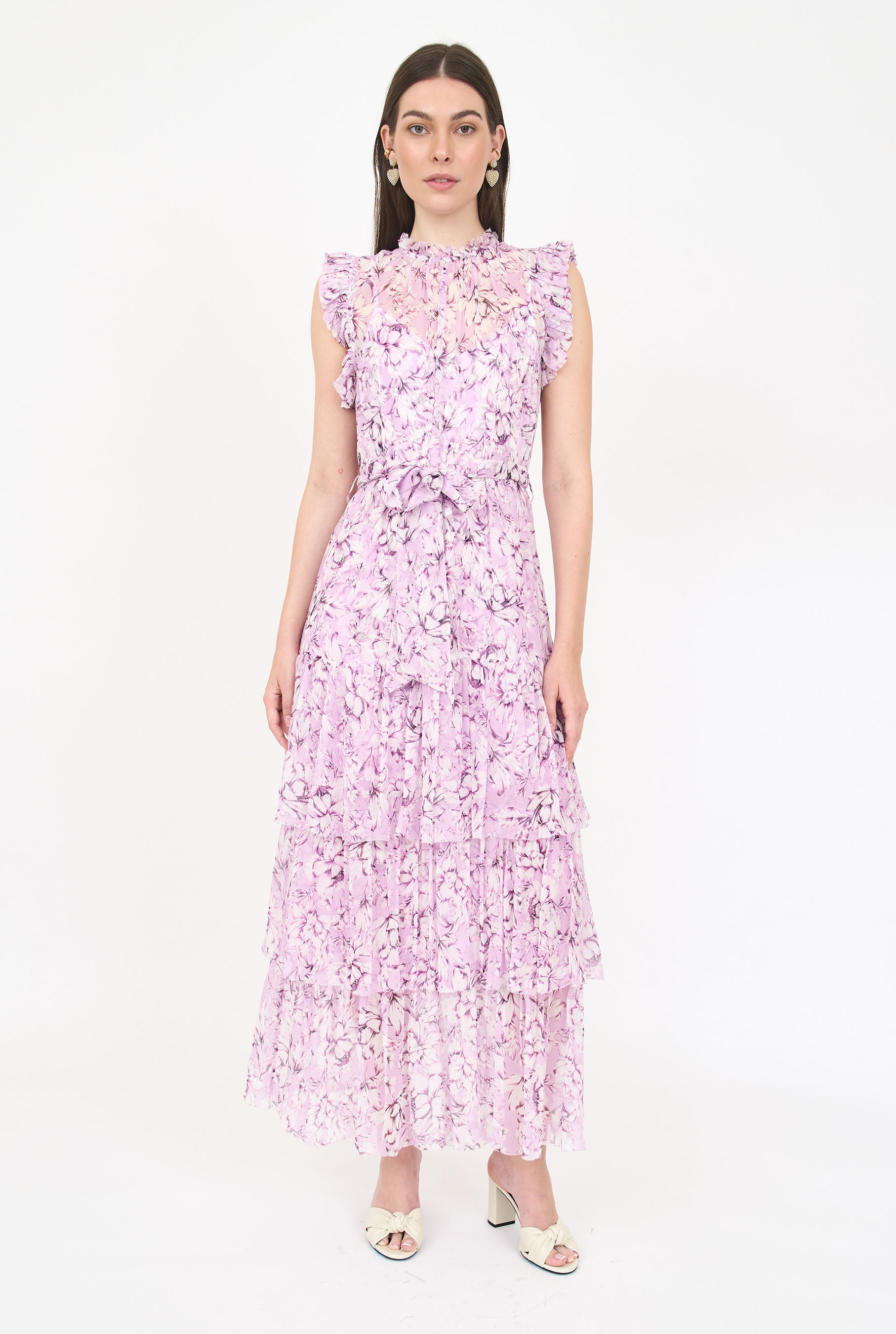 Christian Dress- Pink Vintage Floral