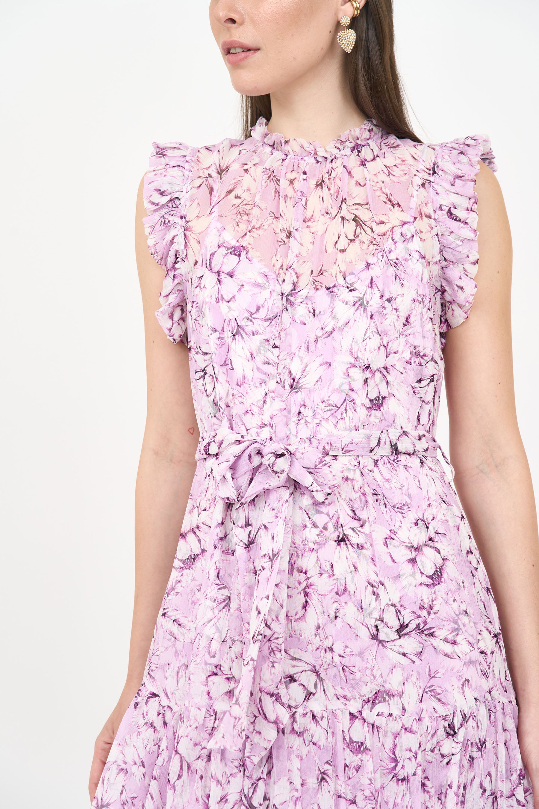 Christian Dress- Pink Vintage Floral