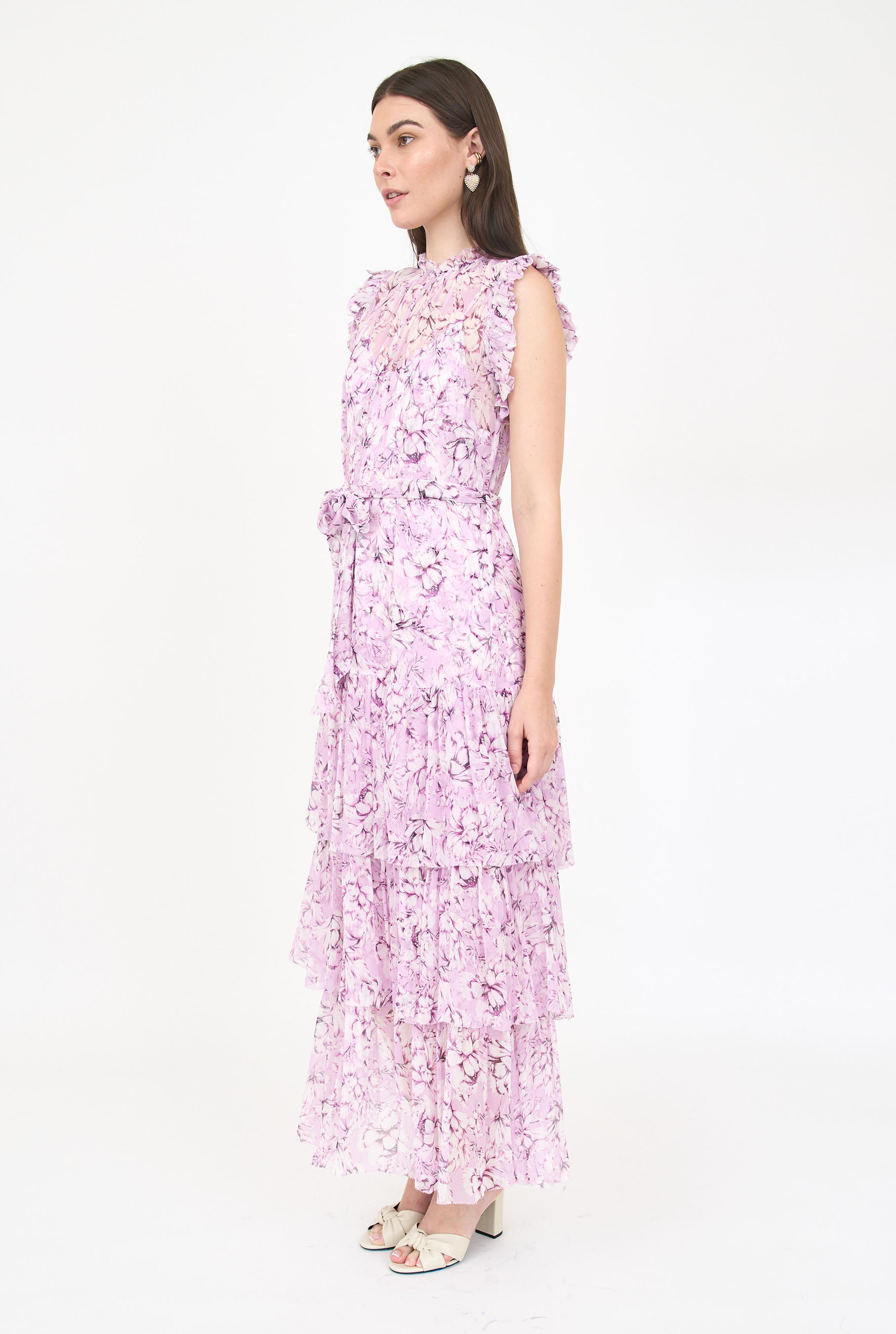 Christian Dress- Pink Vintage Floral