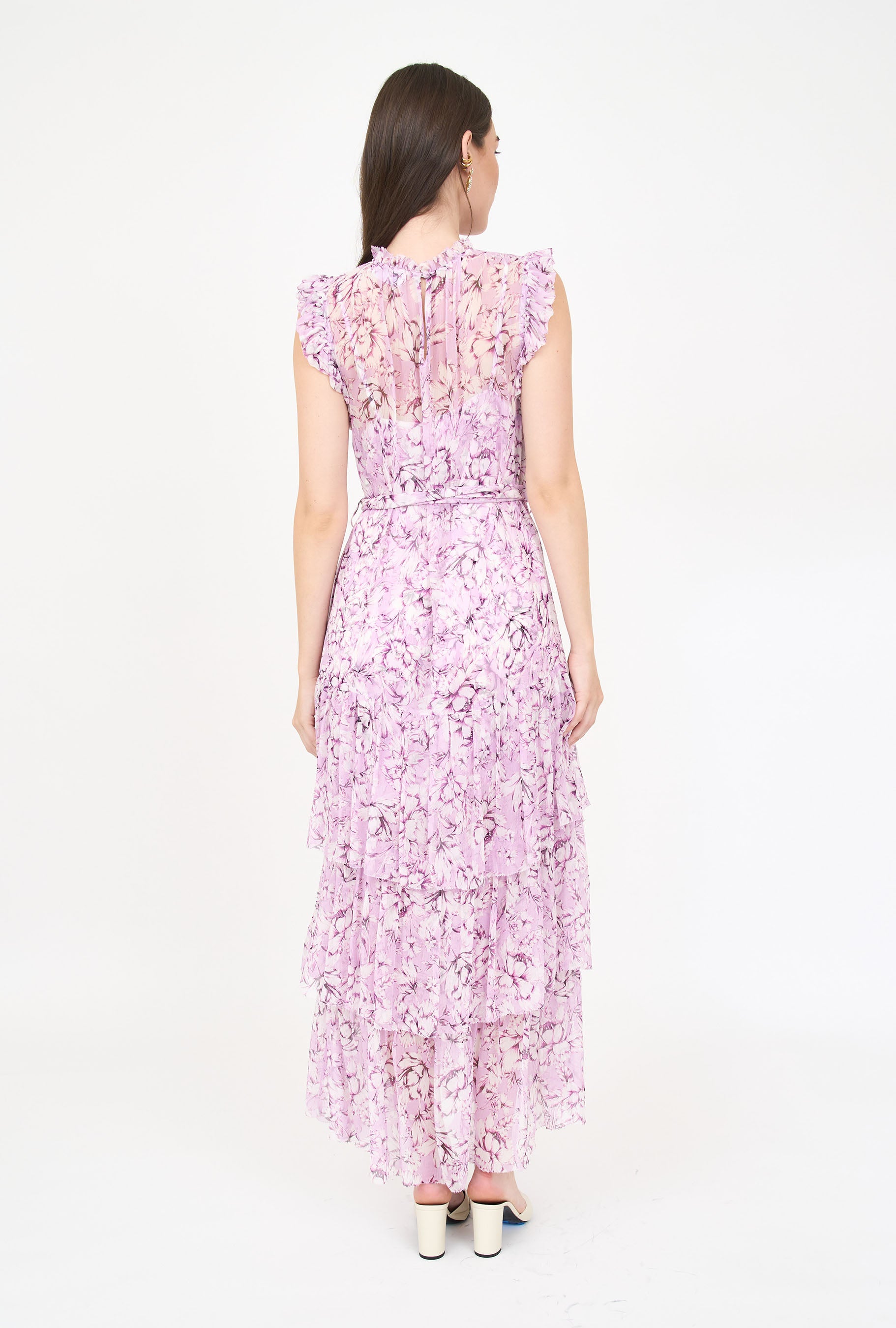 Christian Dress- Pink Vintage Floral