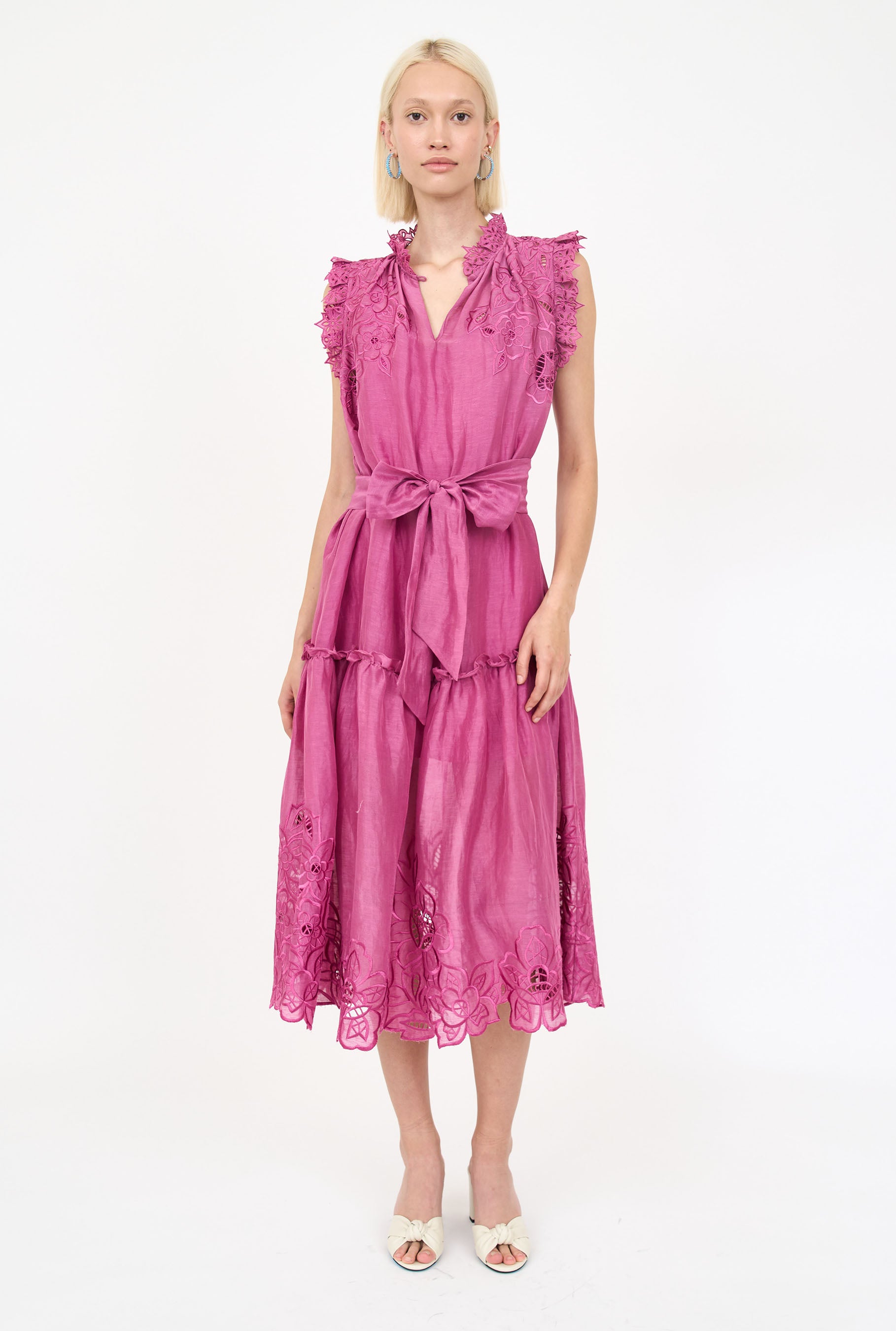 Gemma Dress - Fuschia
