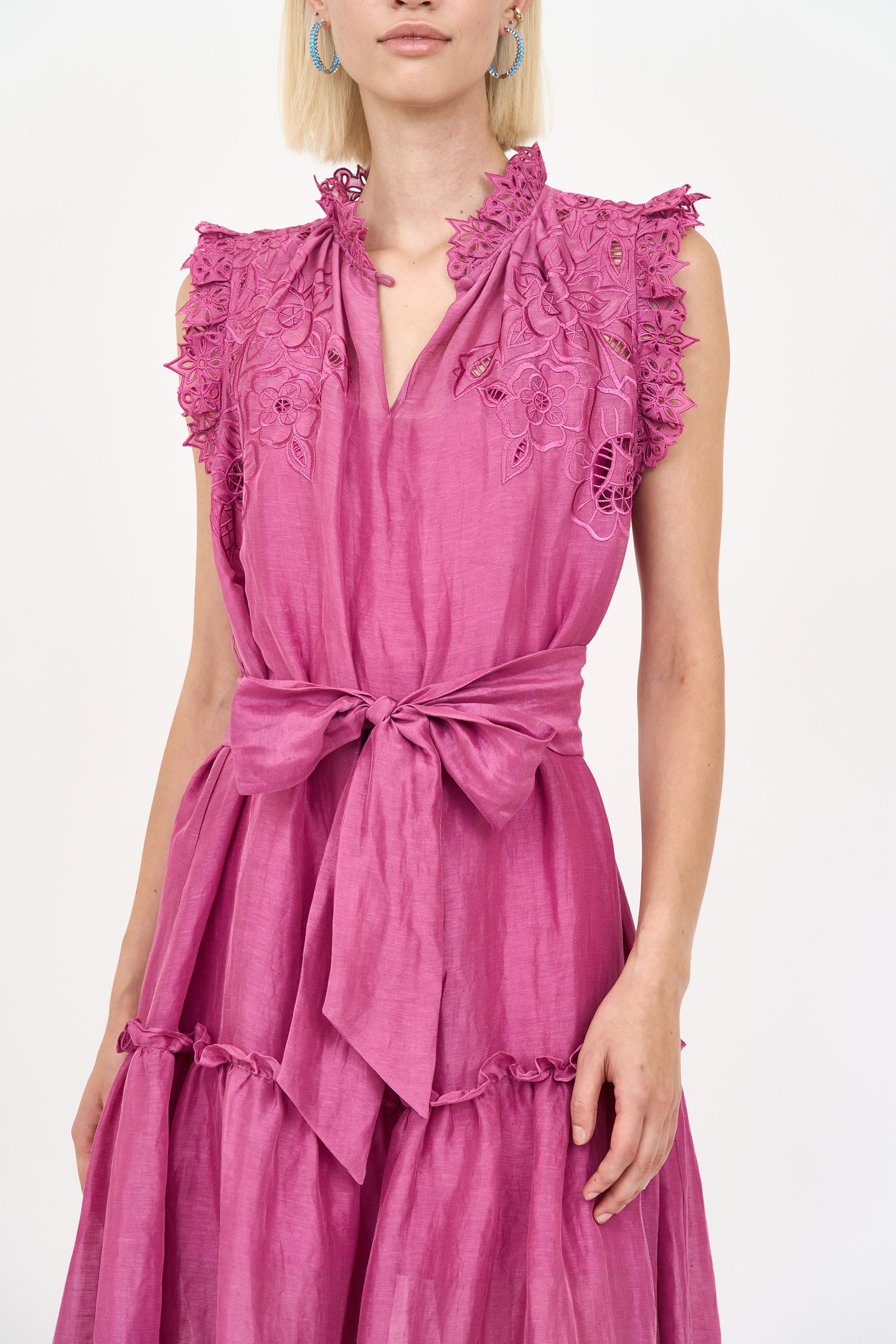 Gemma Dress - Fuschia