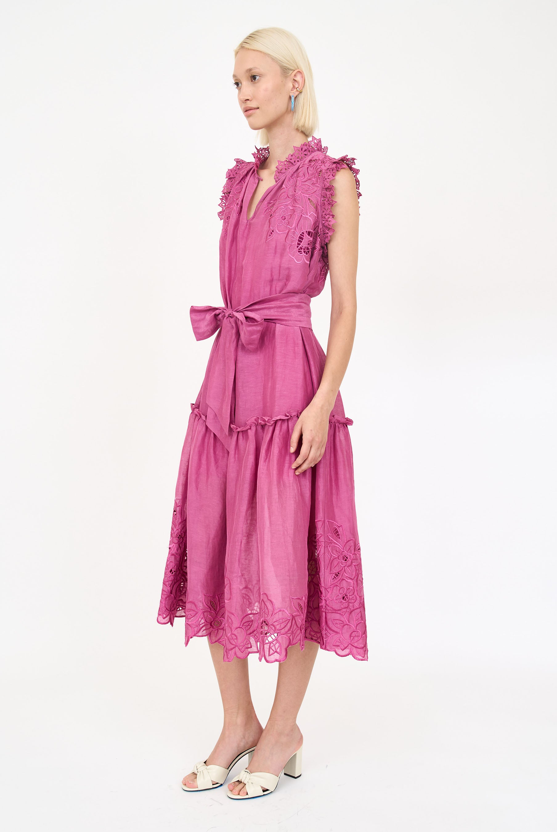Gemma Dress - Fuschia