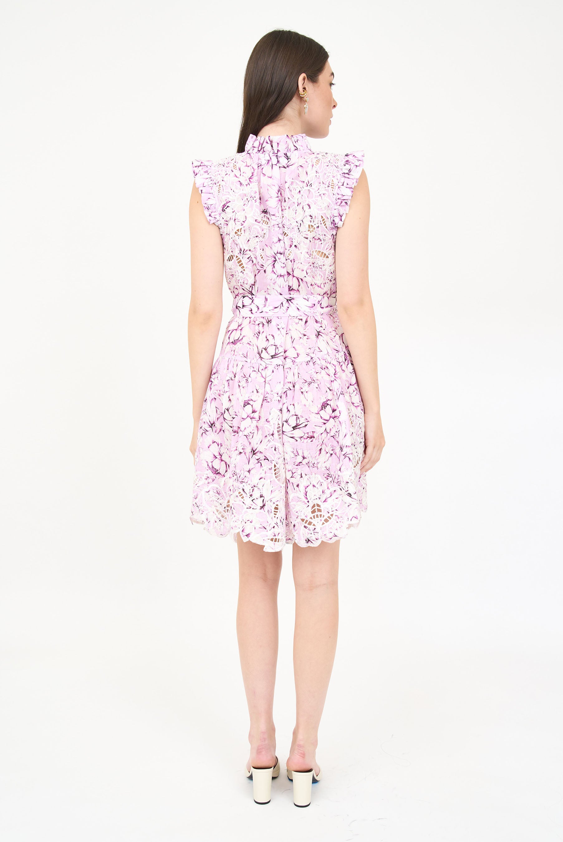 Francine Dress - Pink Vintage Floral