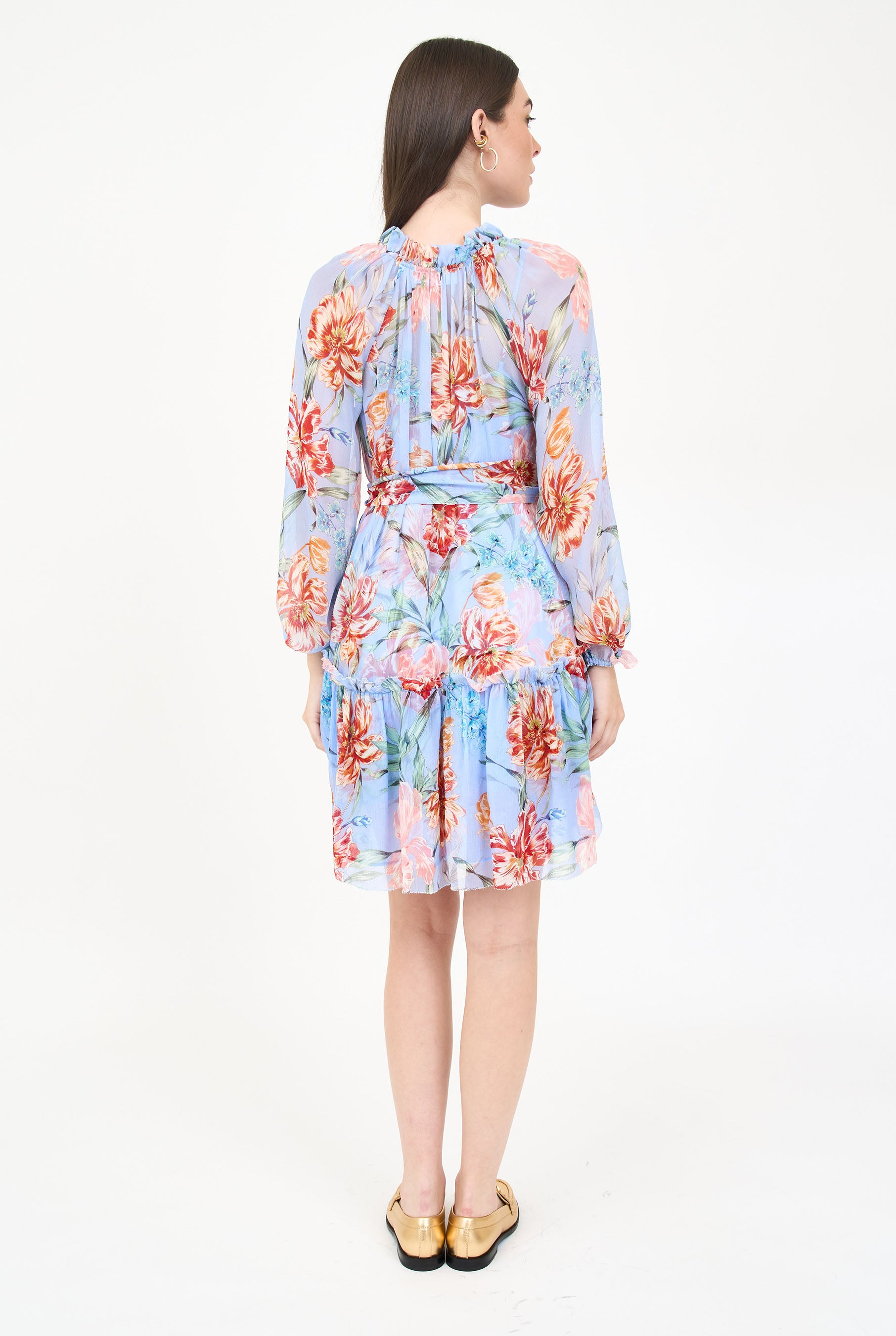 Jenny Dress- Blue Garden