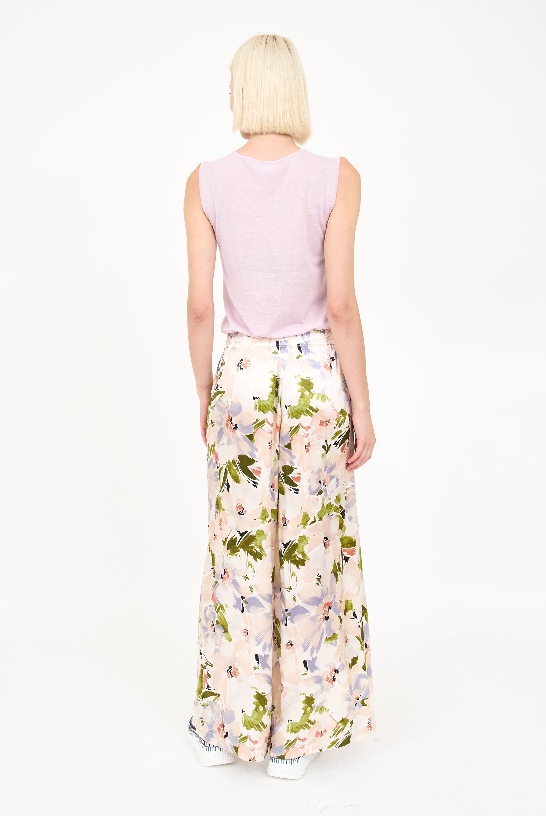 Jade Pant - Lilac Floral