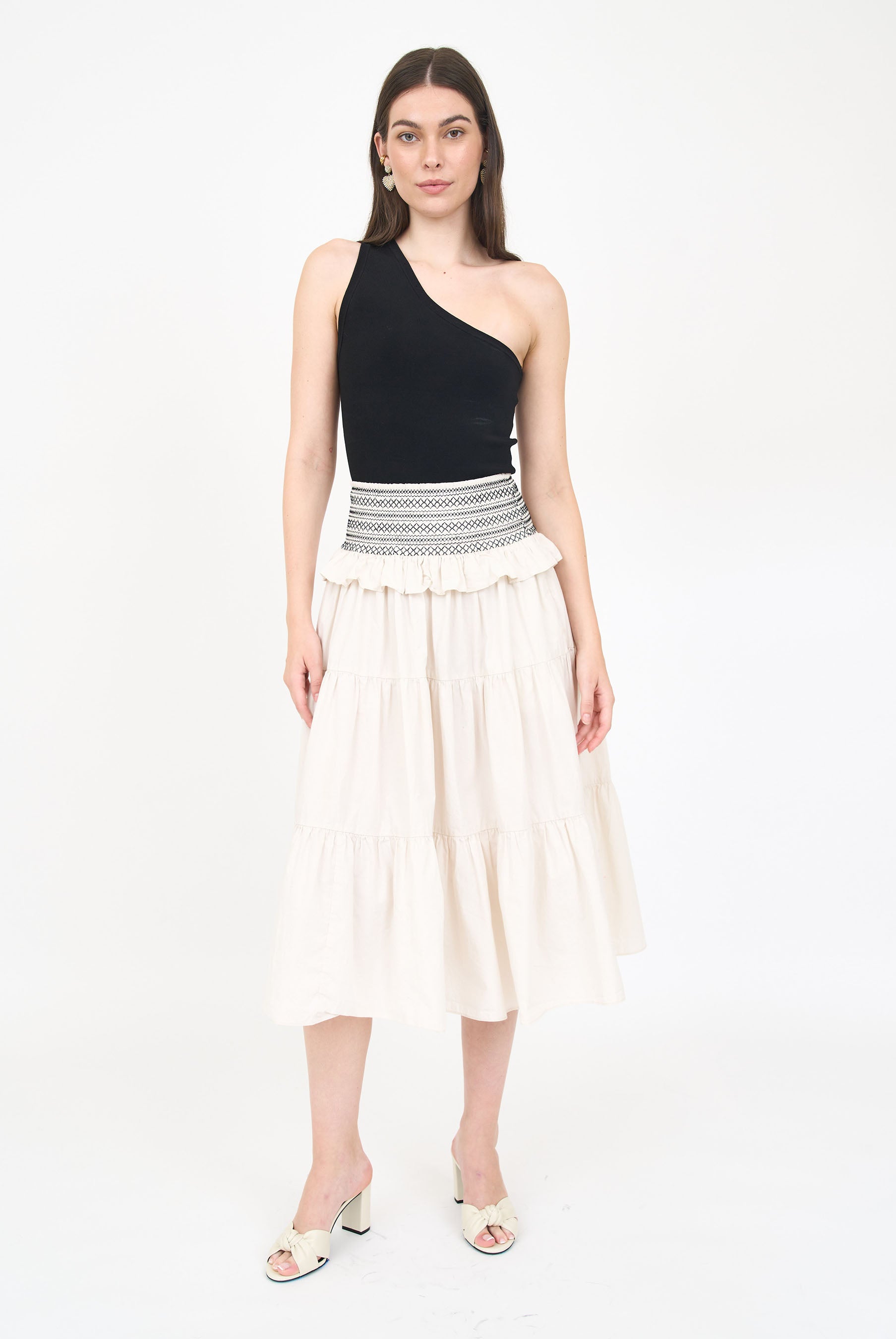 Leah Skirt - Ecru
