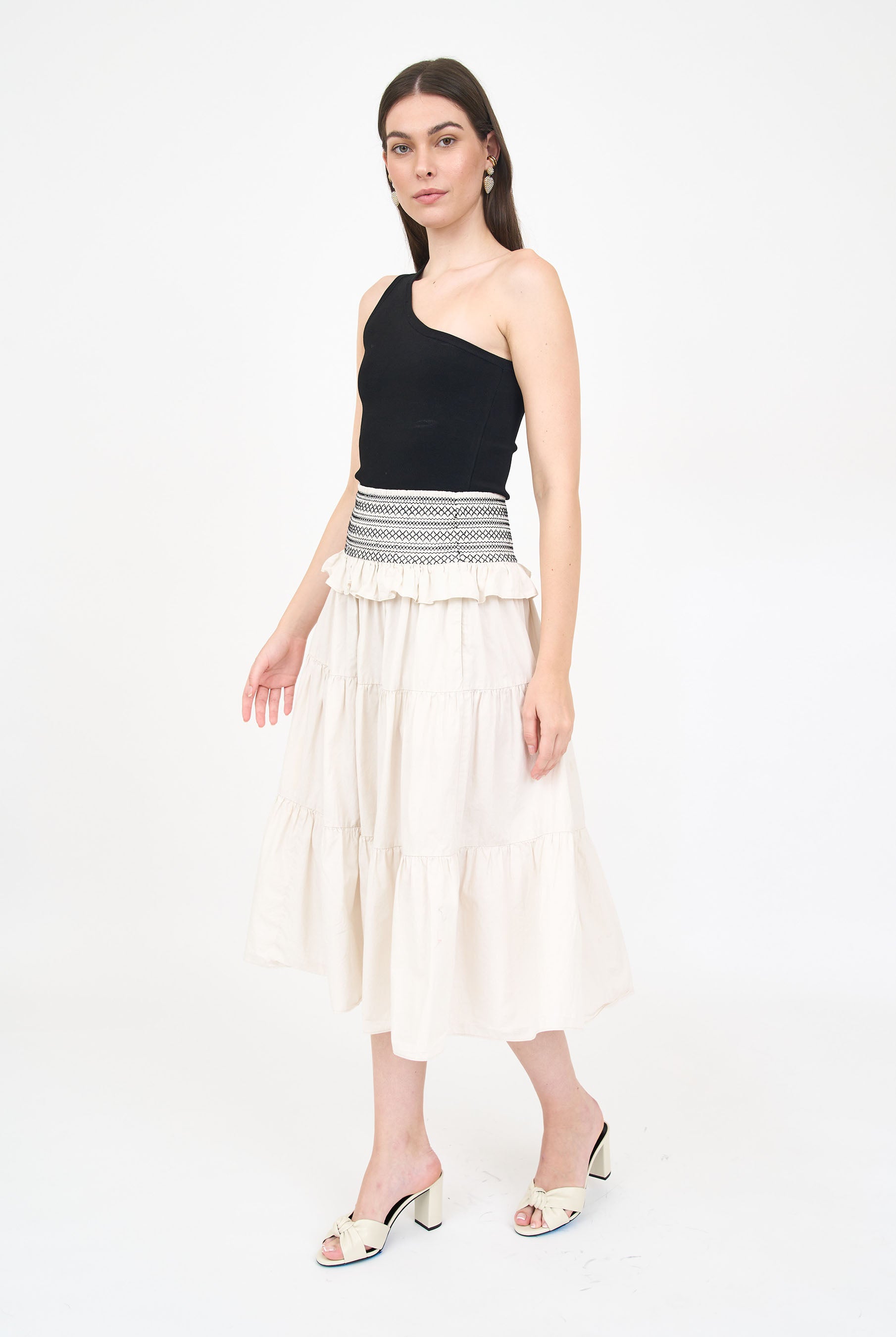 Leah Skirt - Ecru