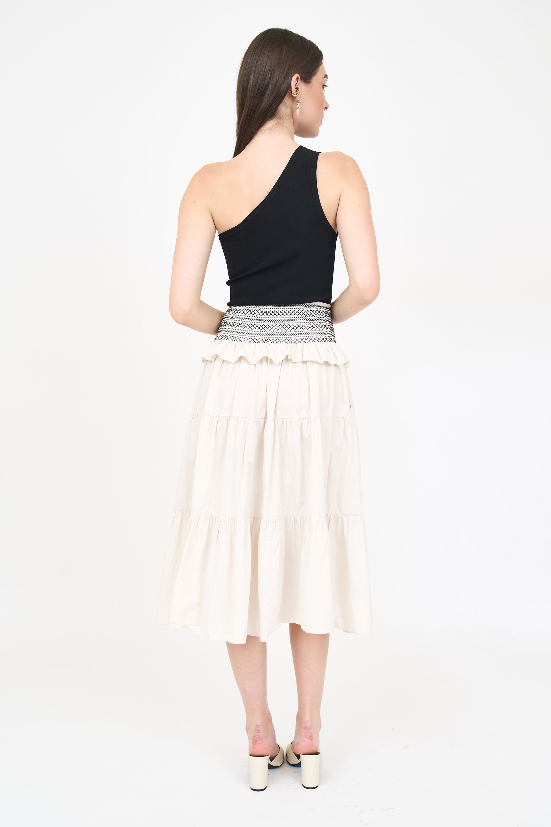 Leah Skirt - Ecru