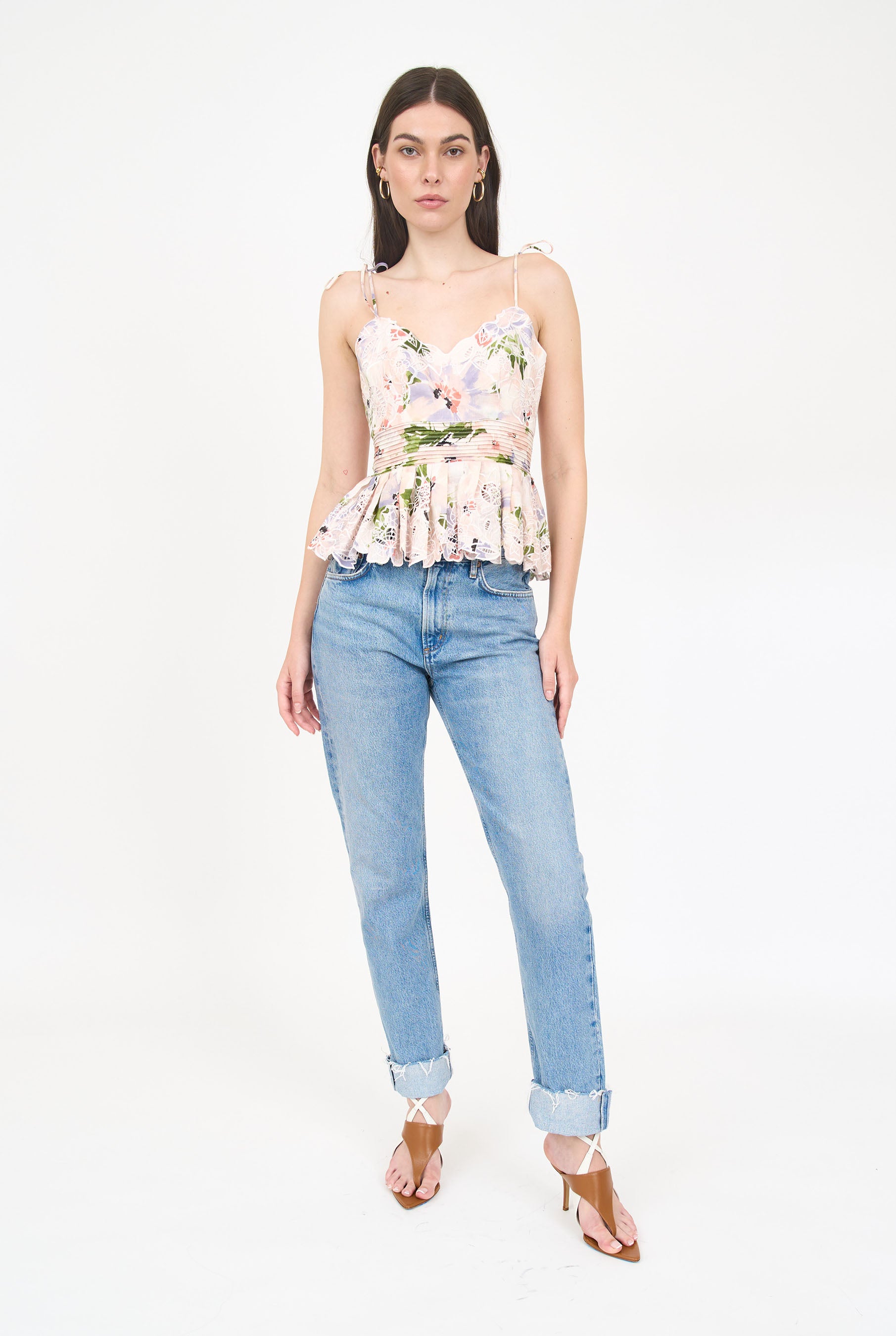 Ashton Top - Lilac Floral