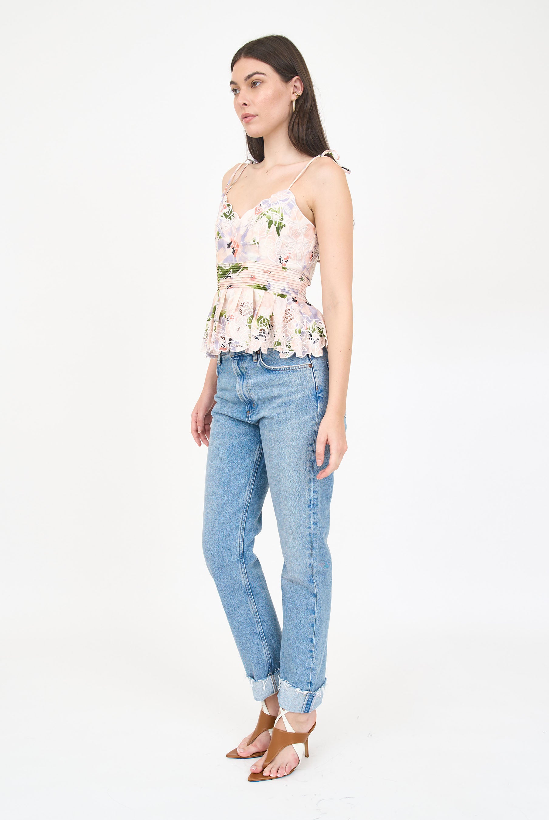 Ashton Top - Lilac Floral