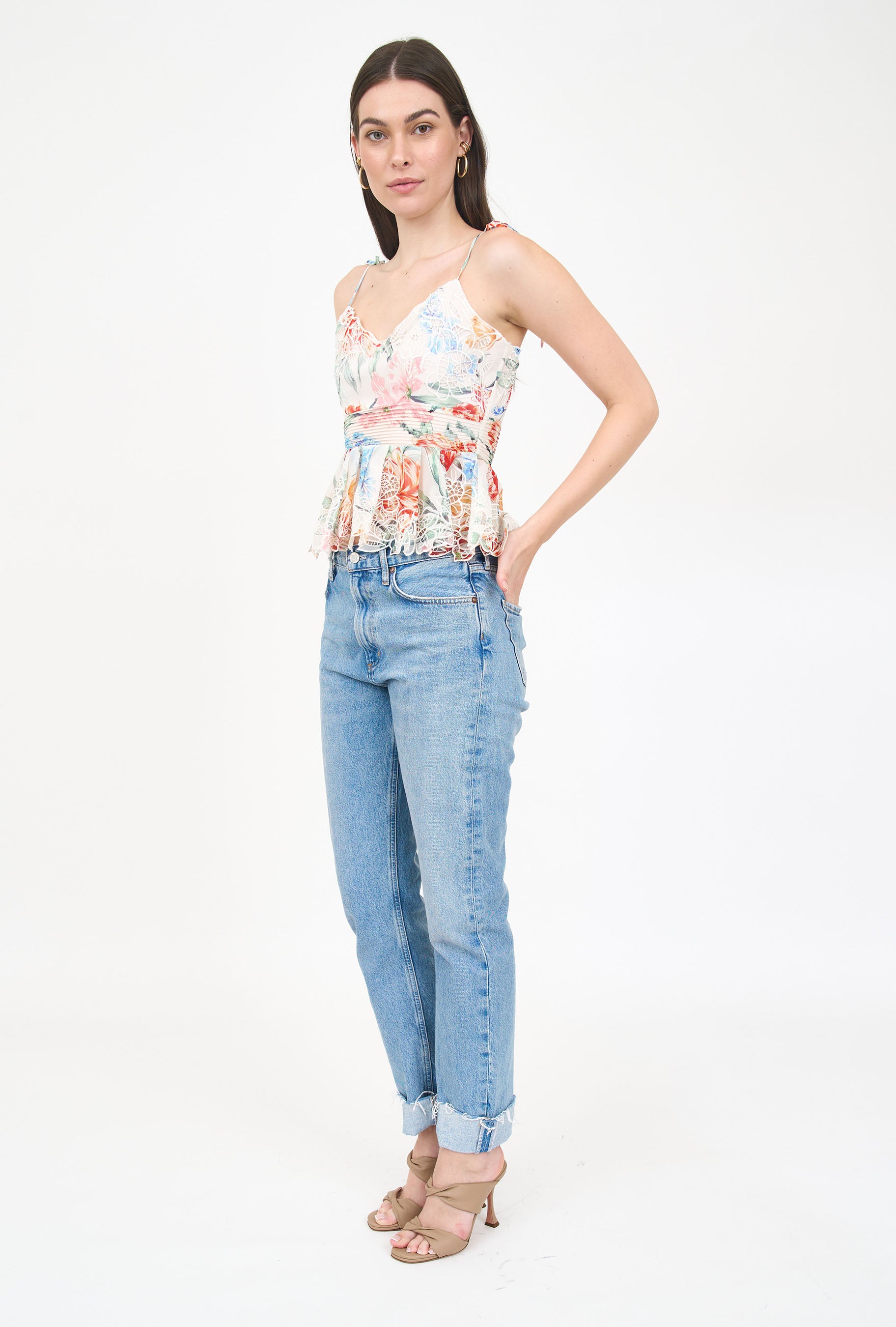 Ashton Top - Ivory Garden