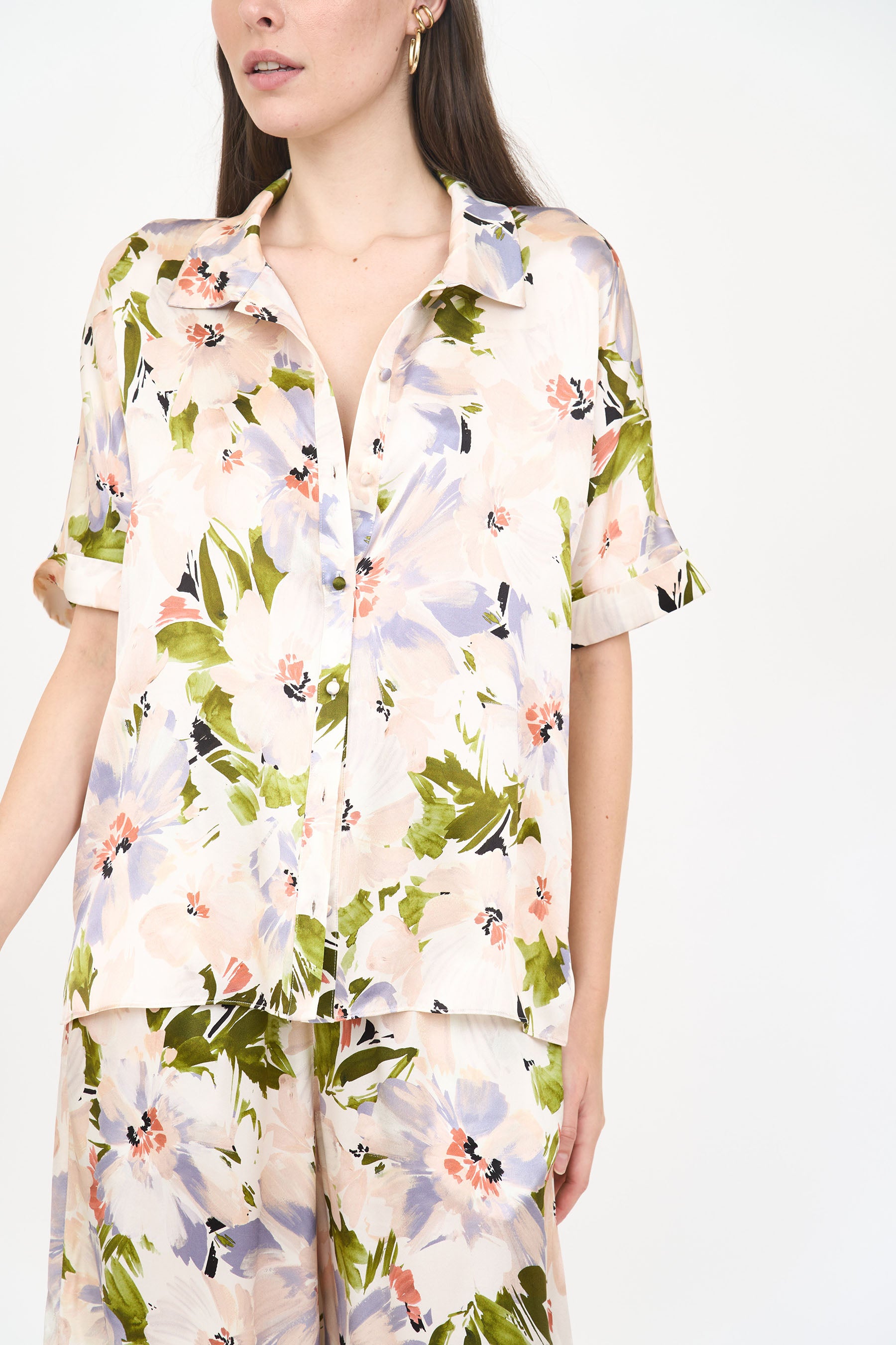 James Top - Lilac Floral