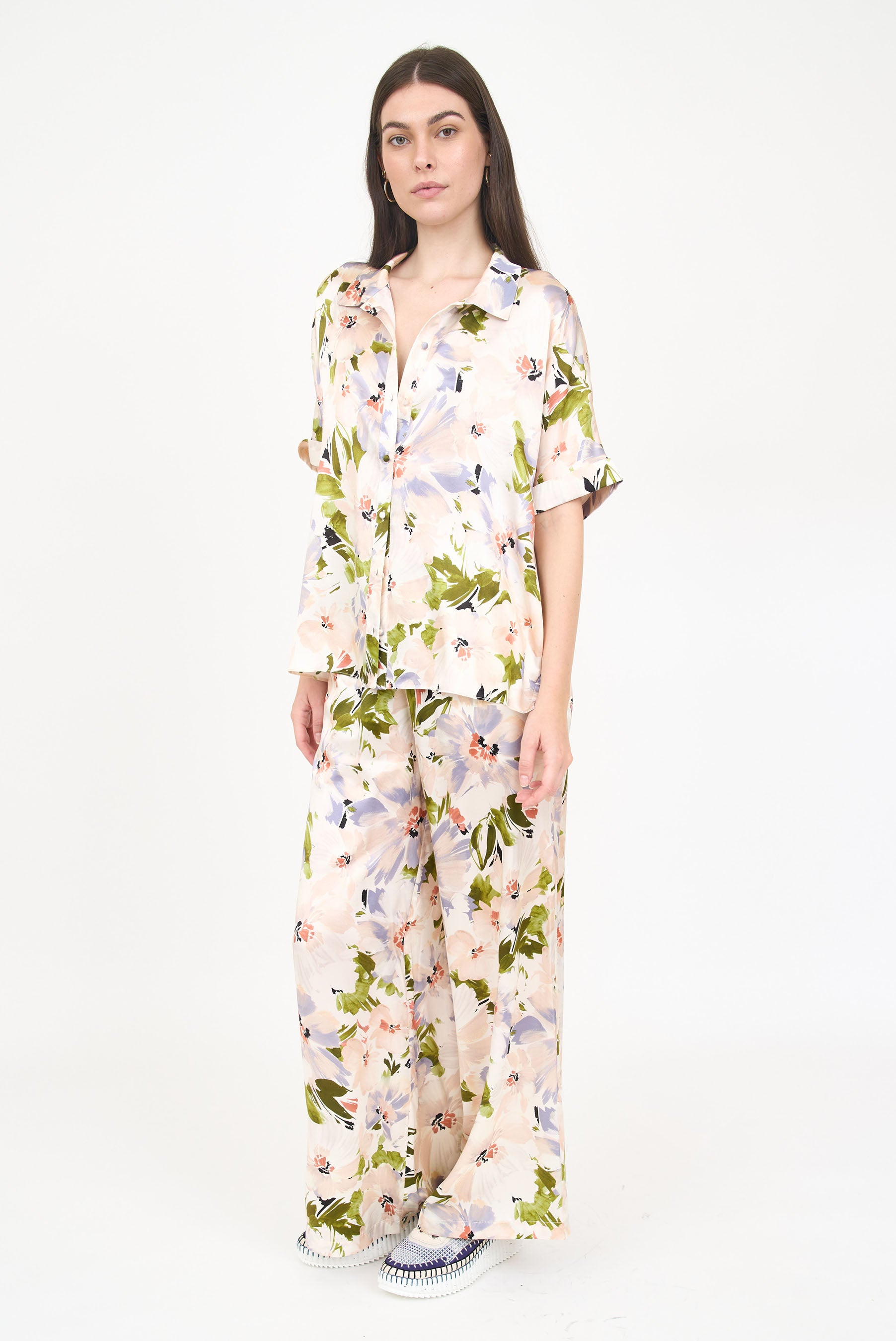 James Top - Lilac Floral