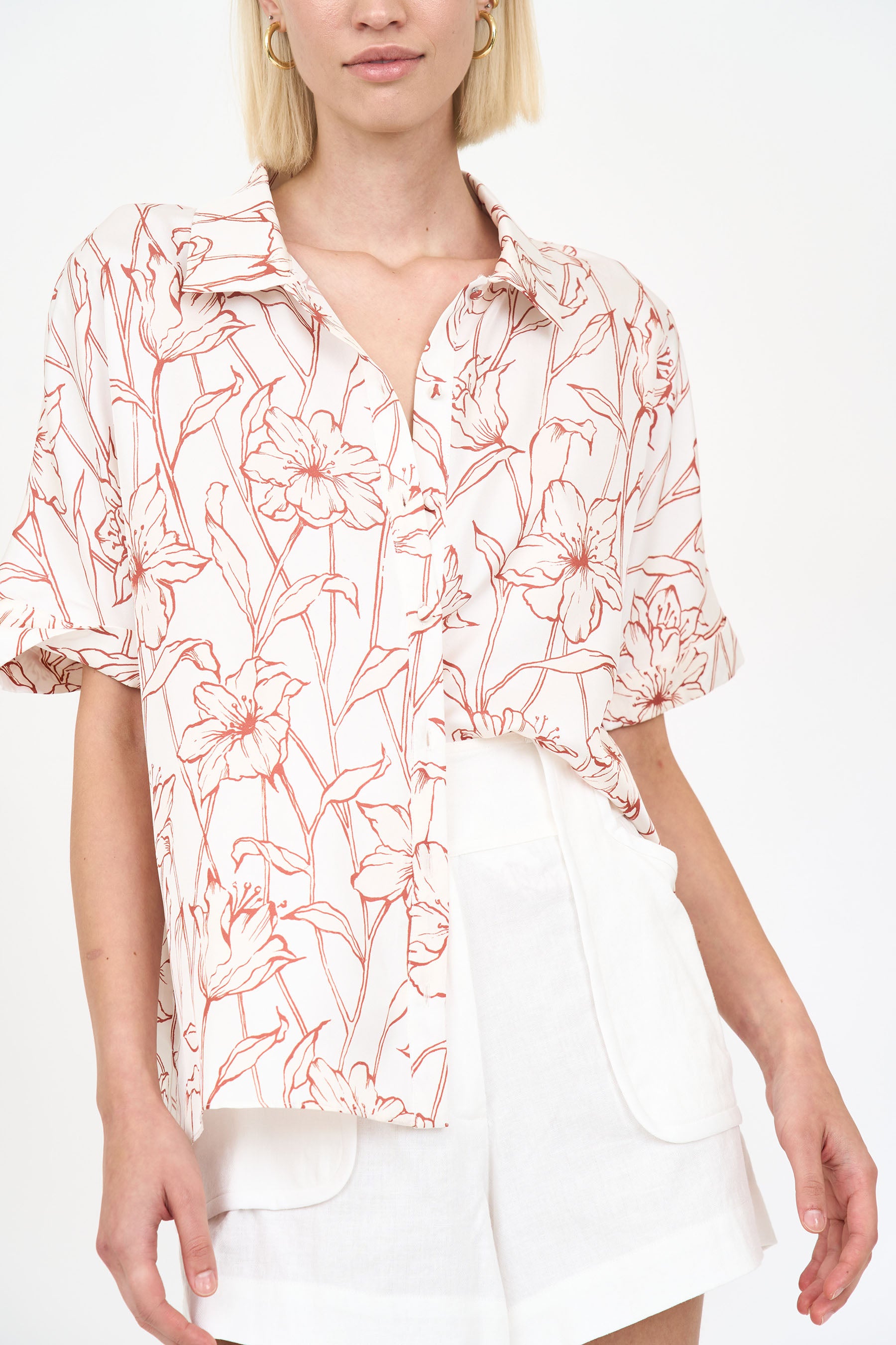 James Top - Botanical Vine