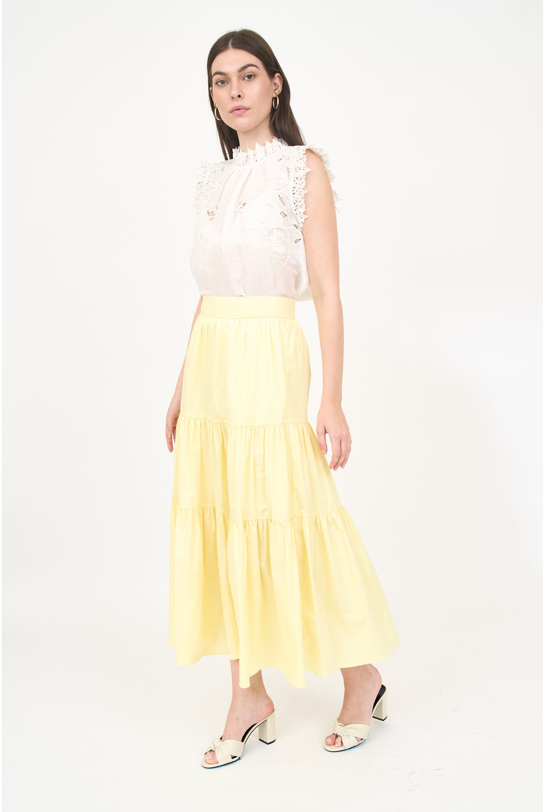 Leah Skirt - Lemon