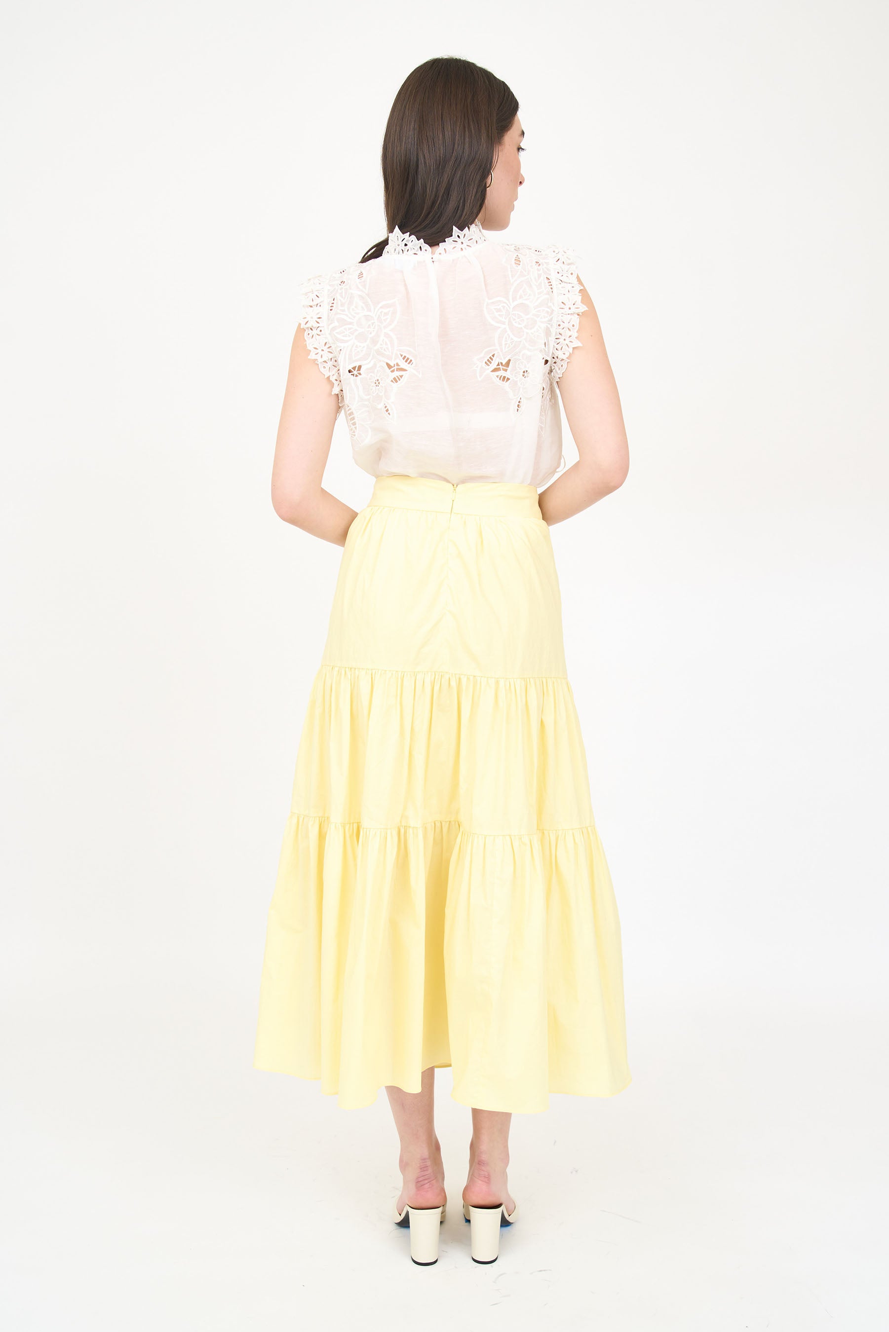 Leah Skirt - Lemon