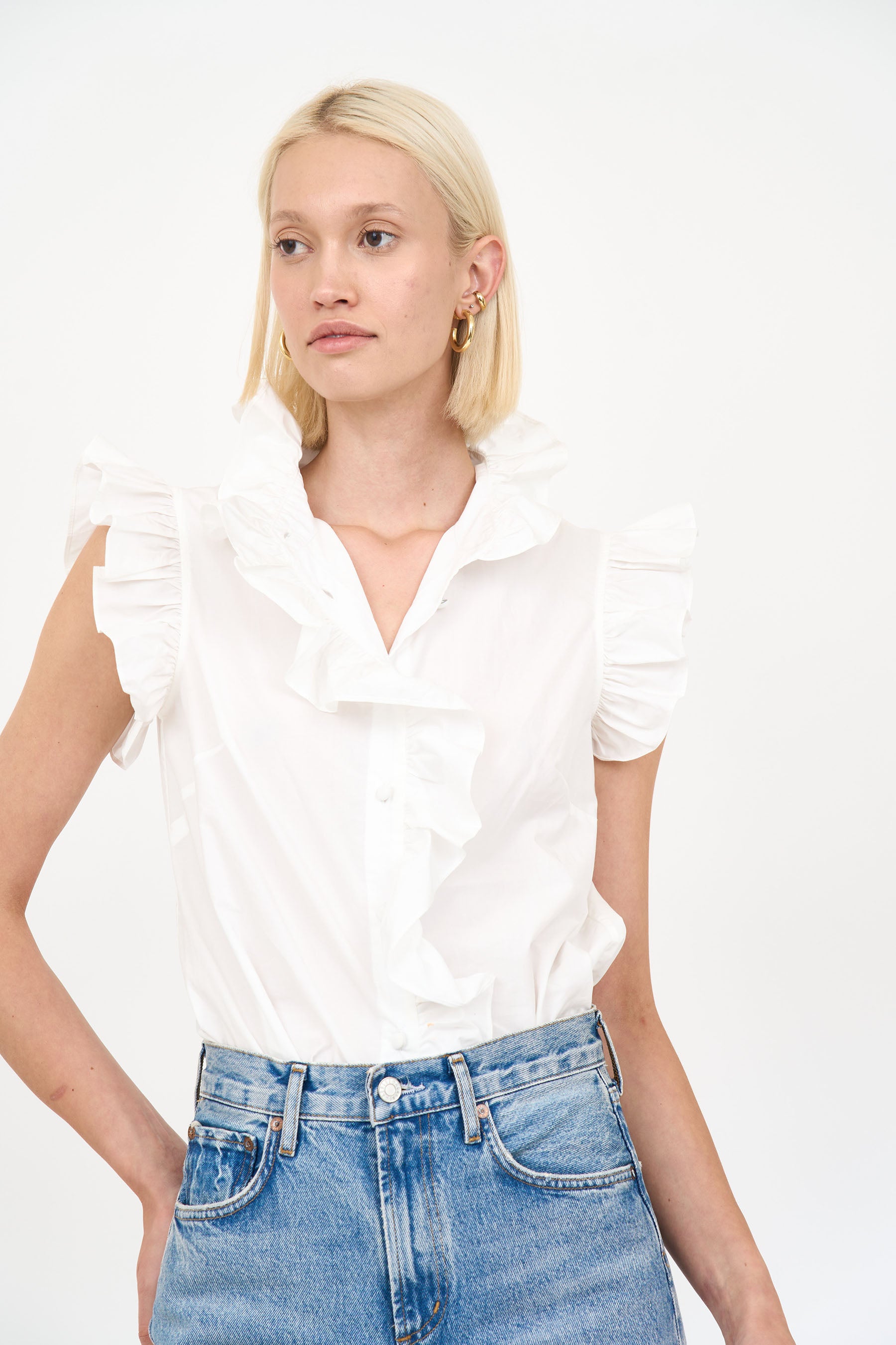 Marfa Top - Blanc
