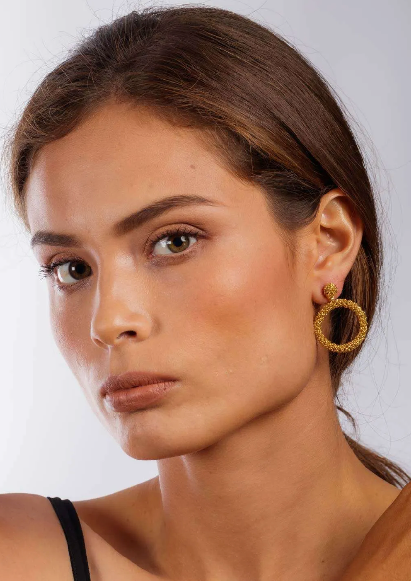 Hoop Earrings Xewi- Gold