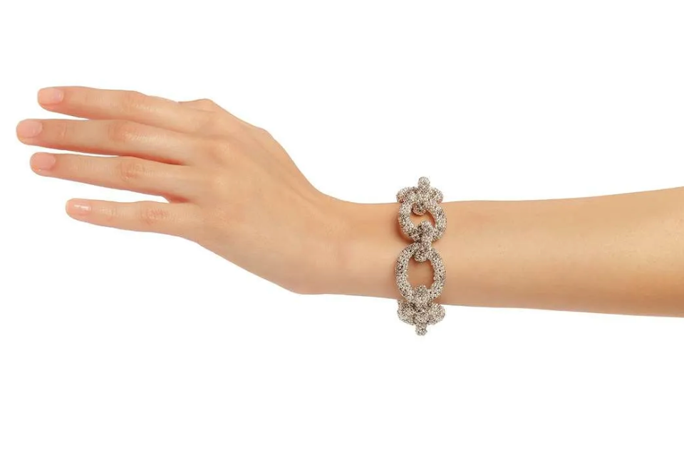 Big Chain Bracelet- Silver/Platinum