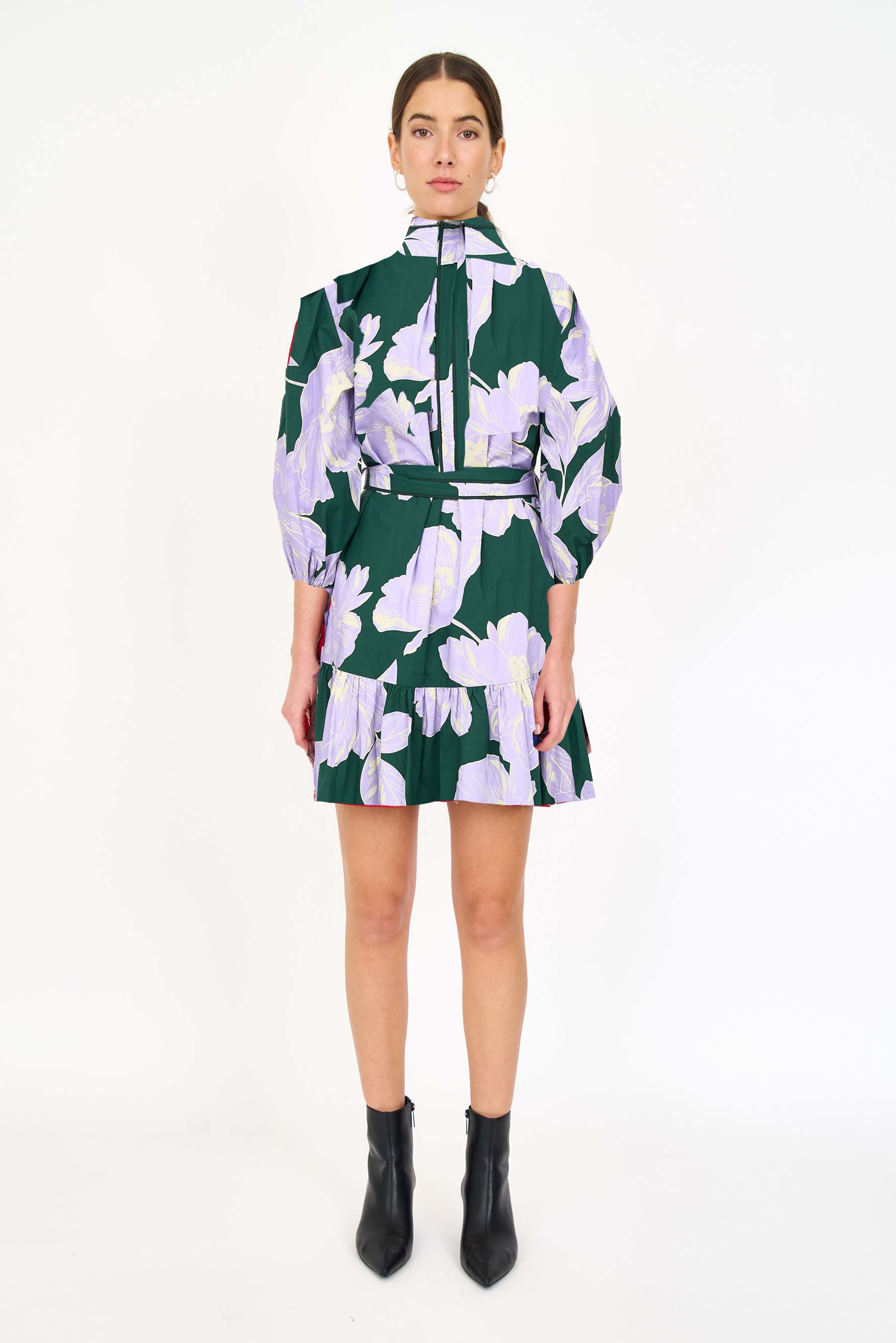 Emi Dress - Green Blossom