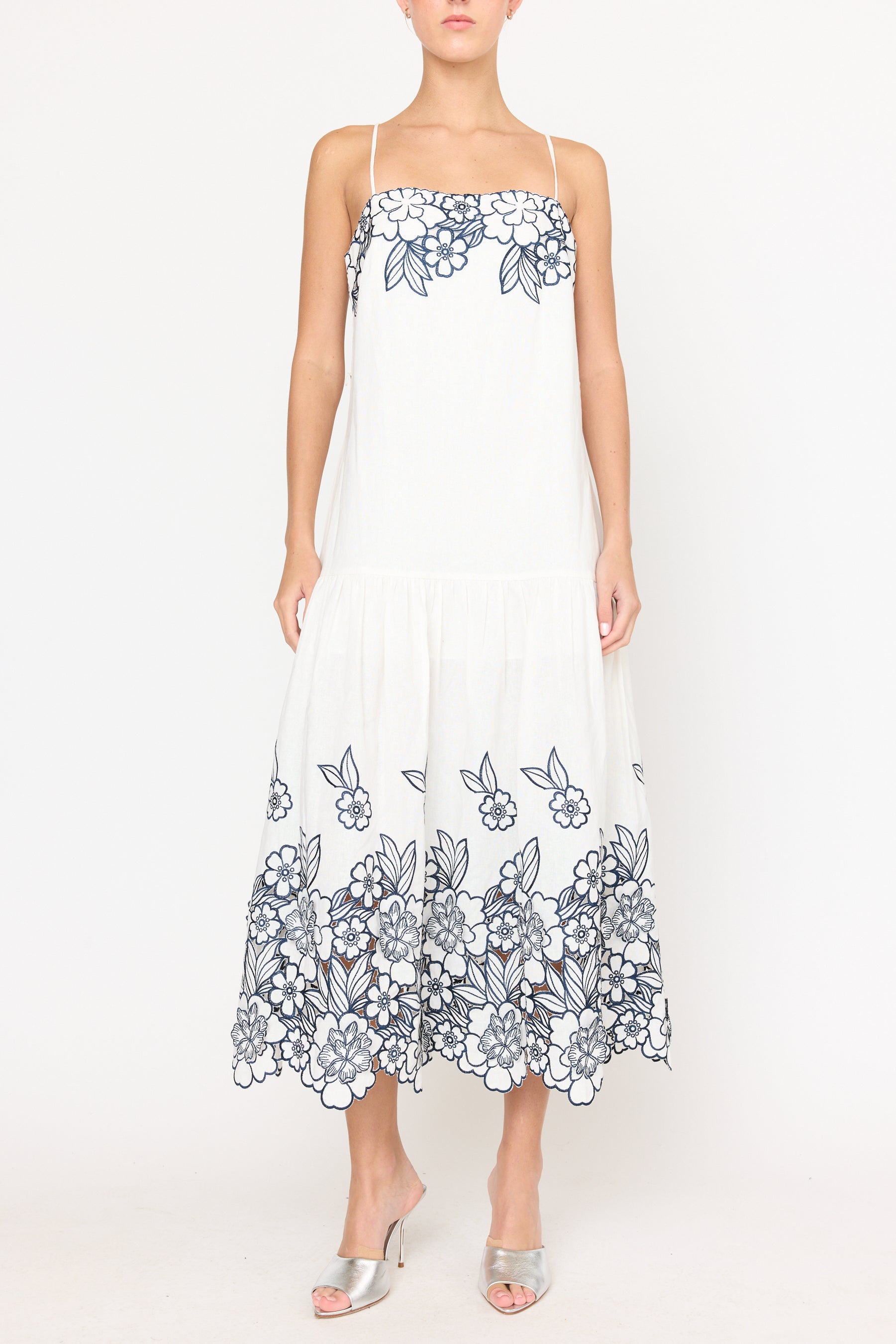 Avery Dress - Ivory Magnolia