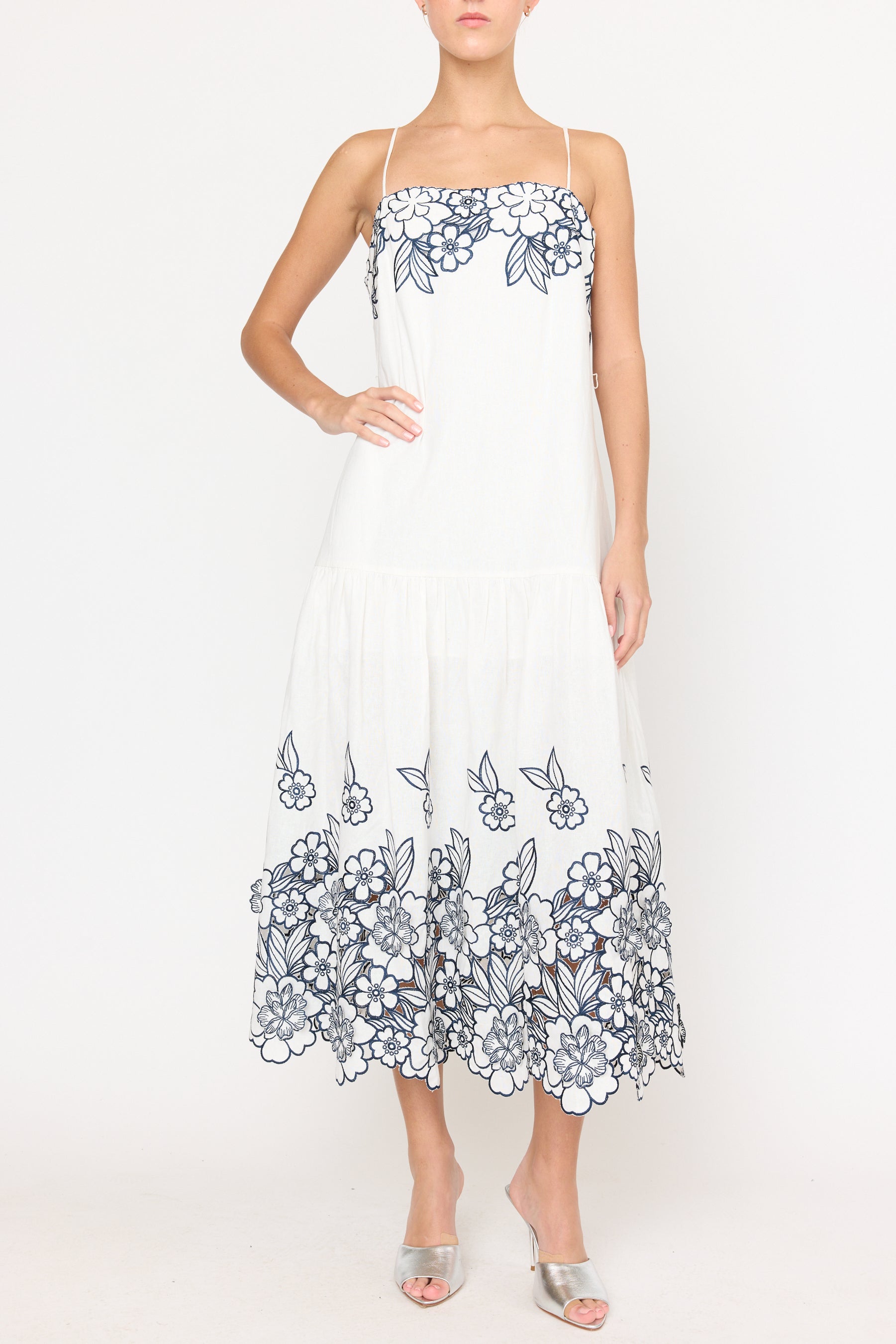 Avery Dress - Ivory Magnolia
