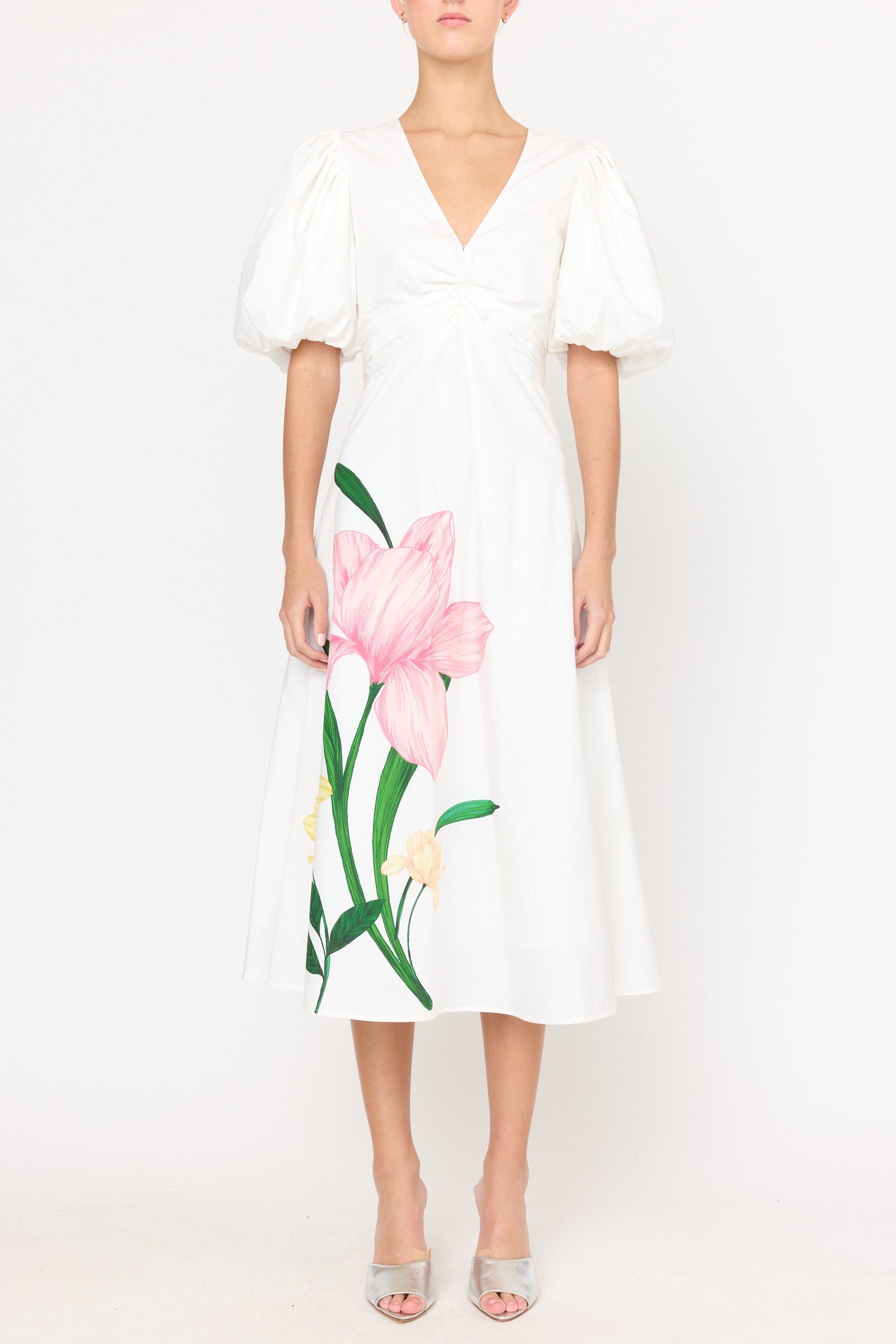 Sabrina Dress - Cote White