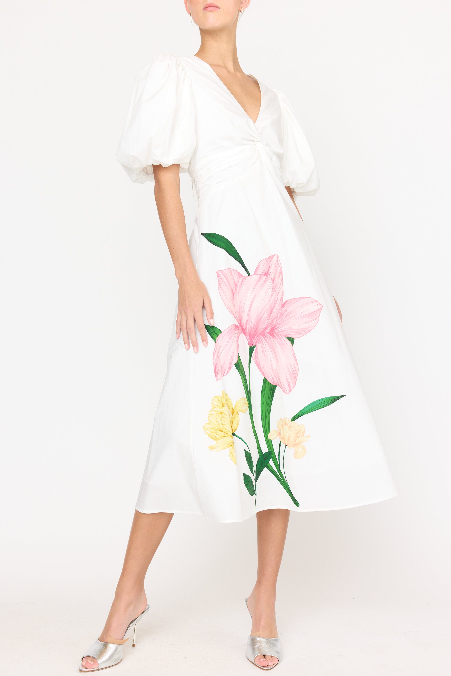 Sabrina Dress - Cote White