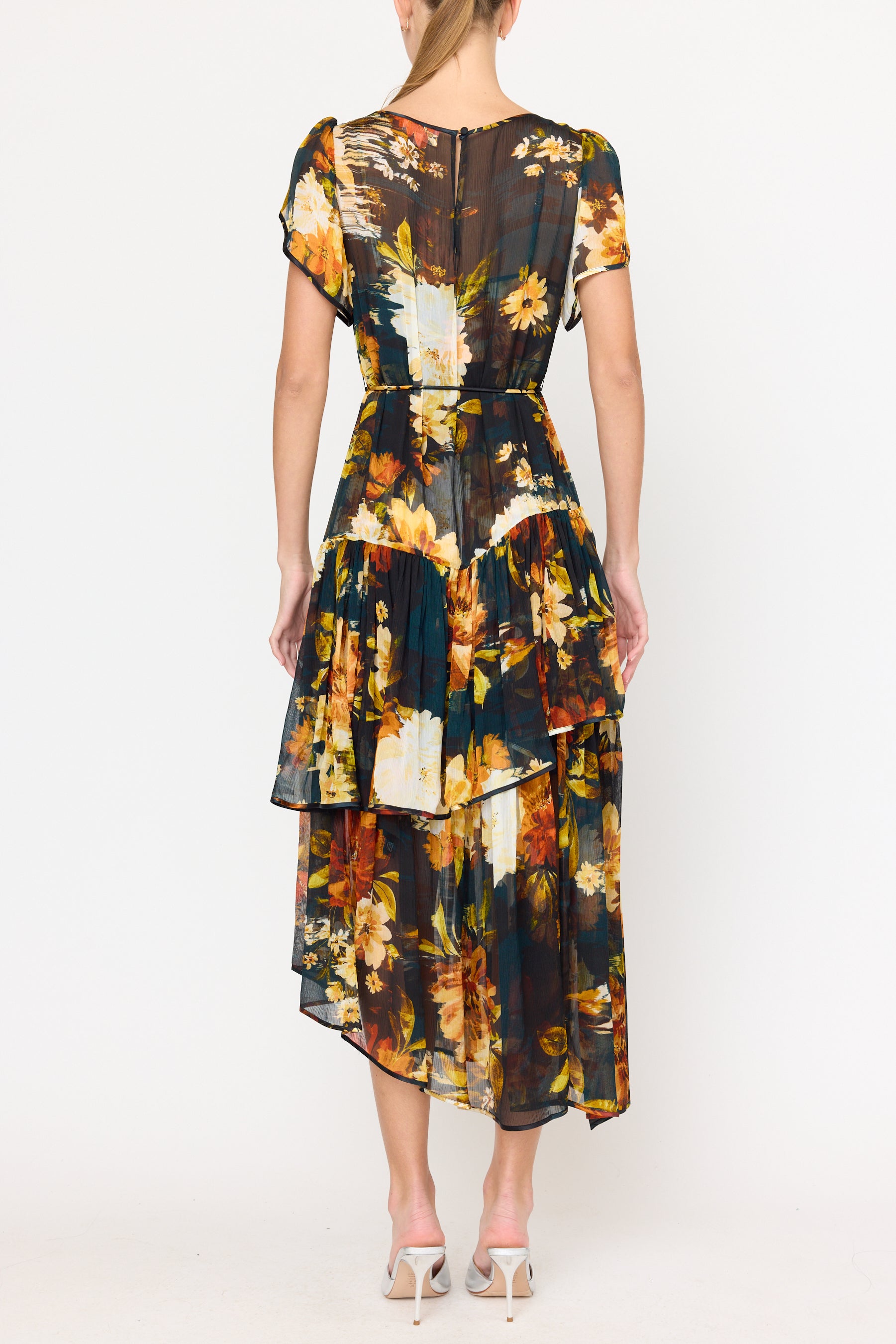 Mallories Dress - Amber Glow