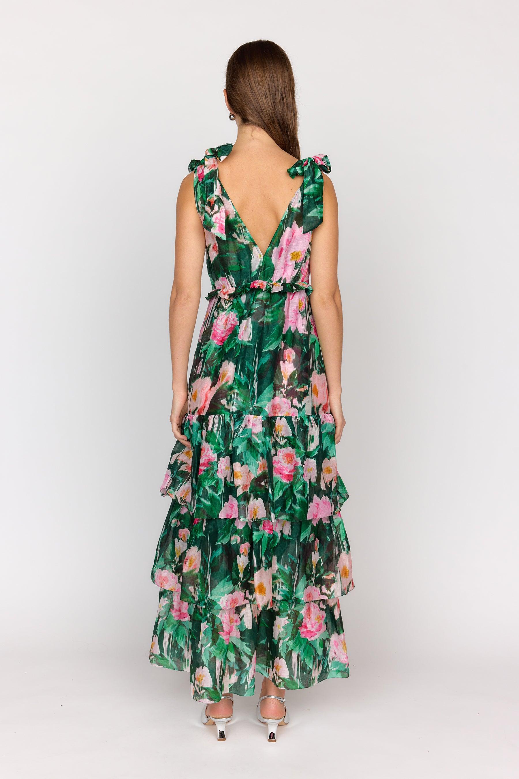 Alexa Dress - Camellia Garden