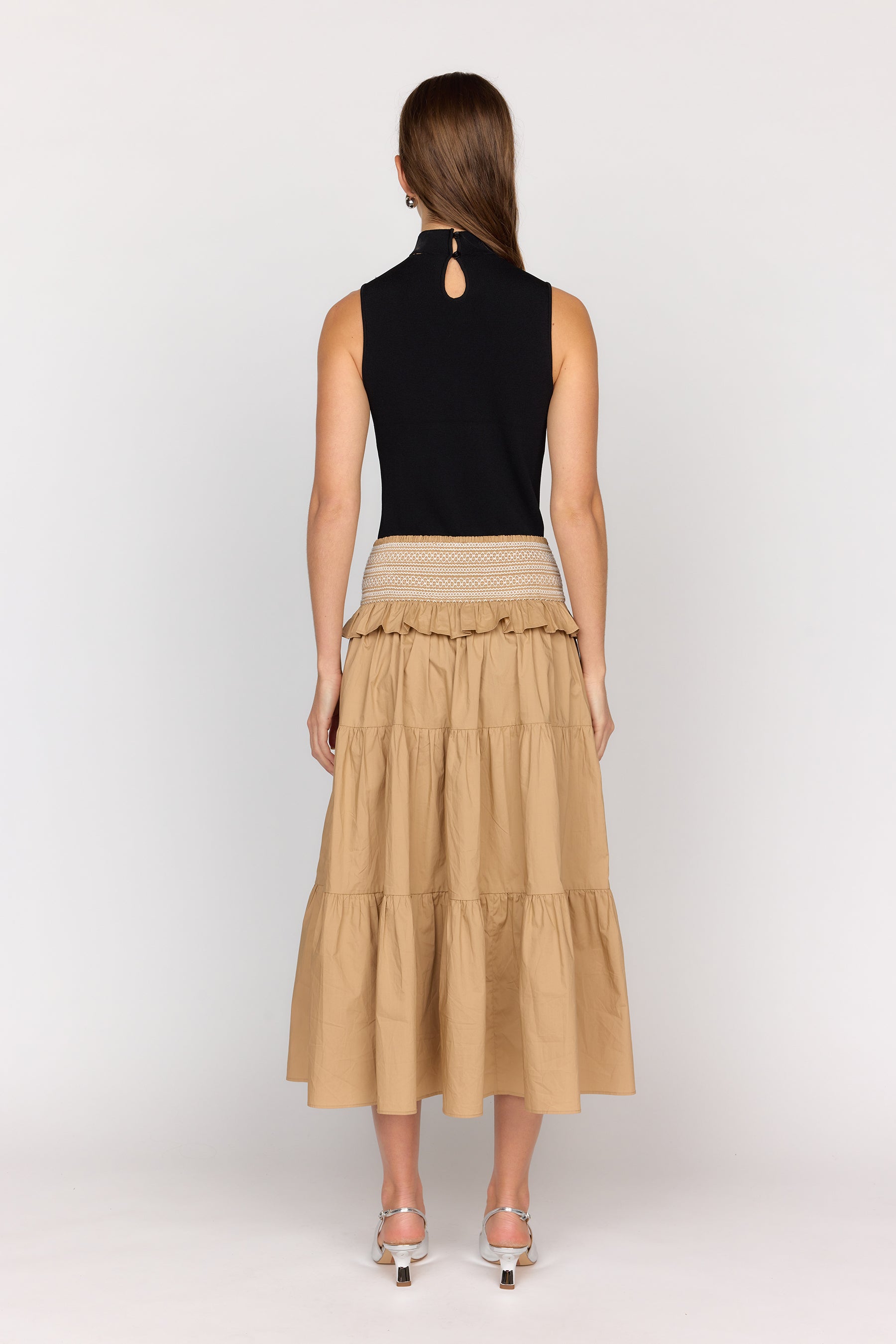 Leah Skirt - Khaki