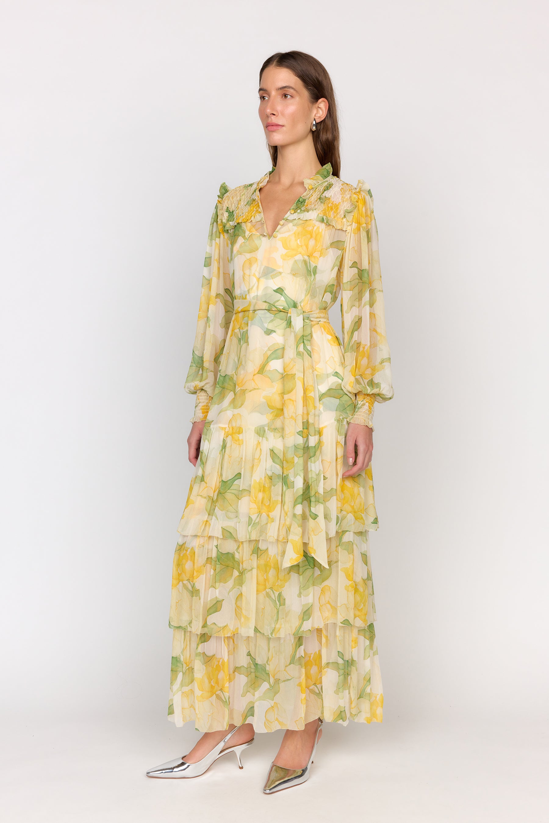 Ana Dress - Waterlily Yellow