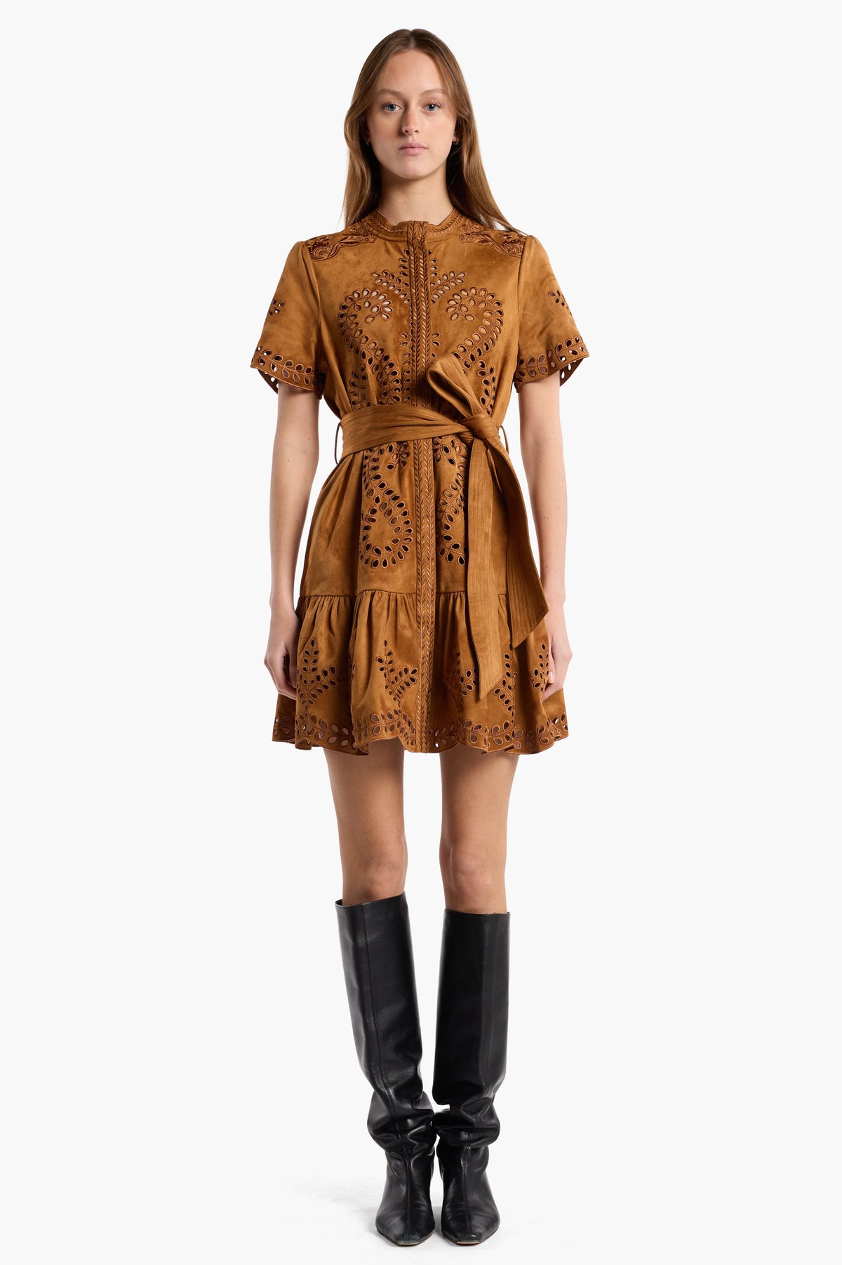 Sol Dress - Saddle Embroidery