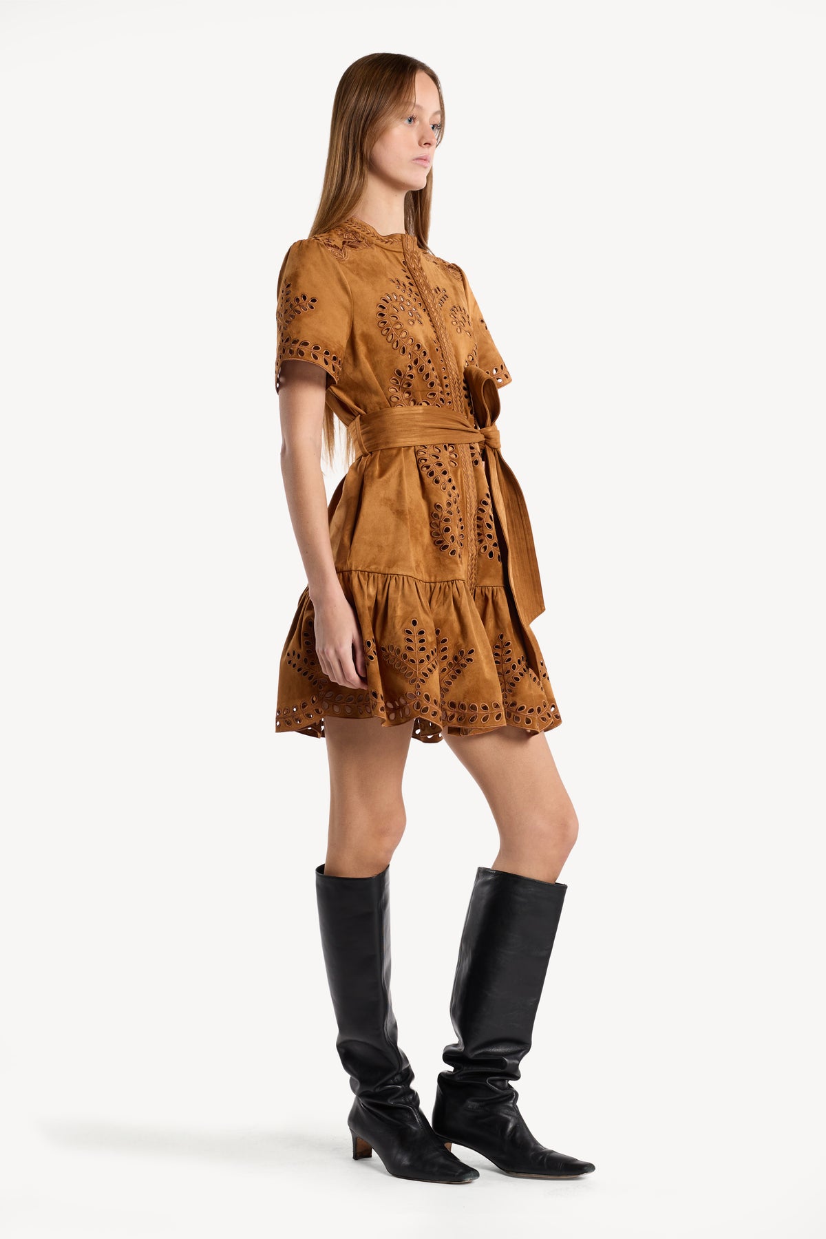Sol Dress - Saddle Embroidery