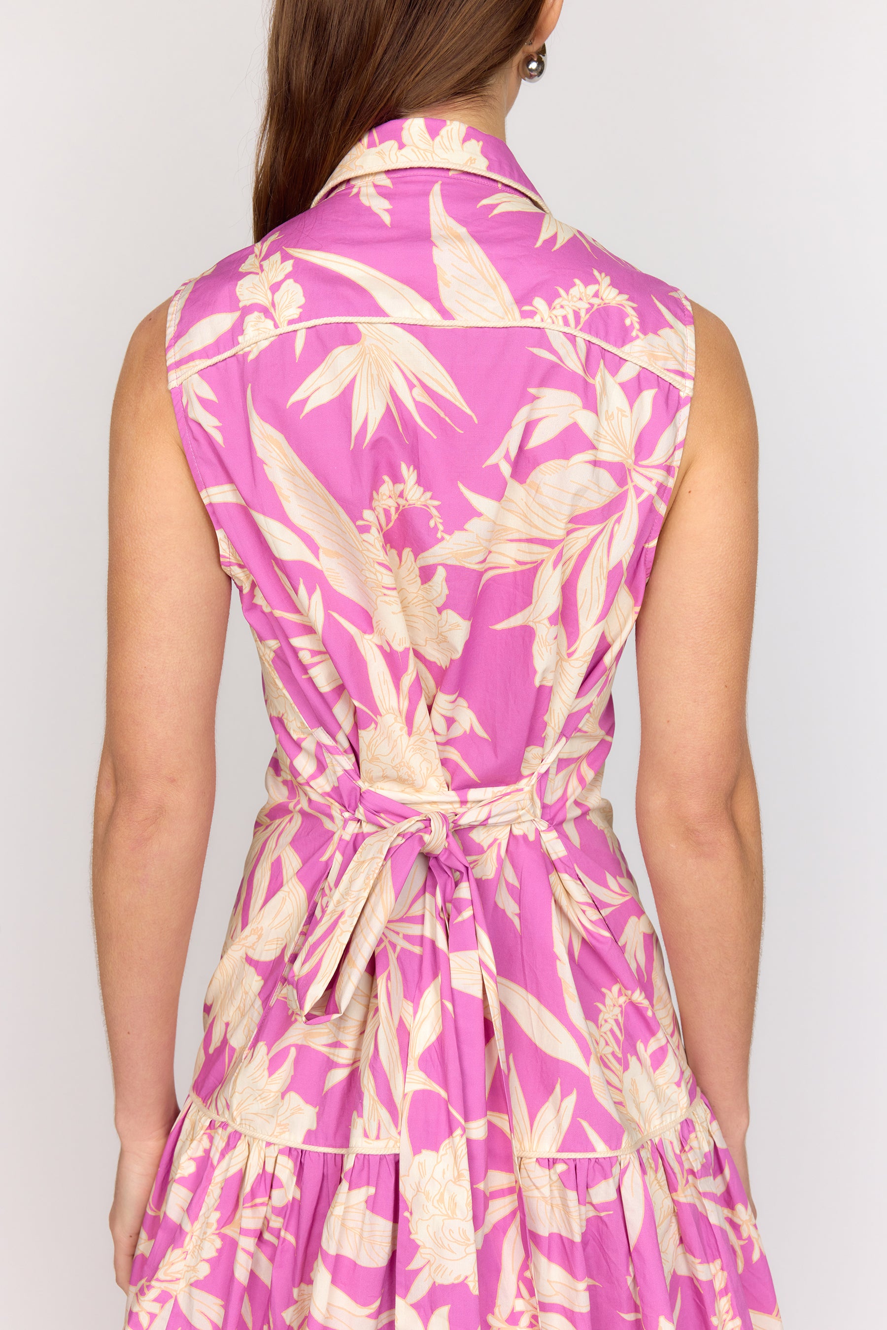 Kelsey Dress - Purple Rosette